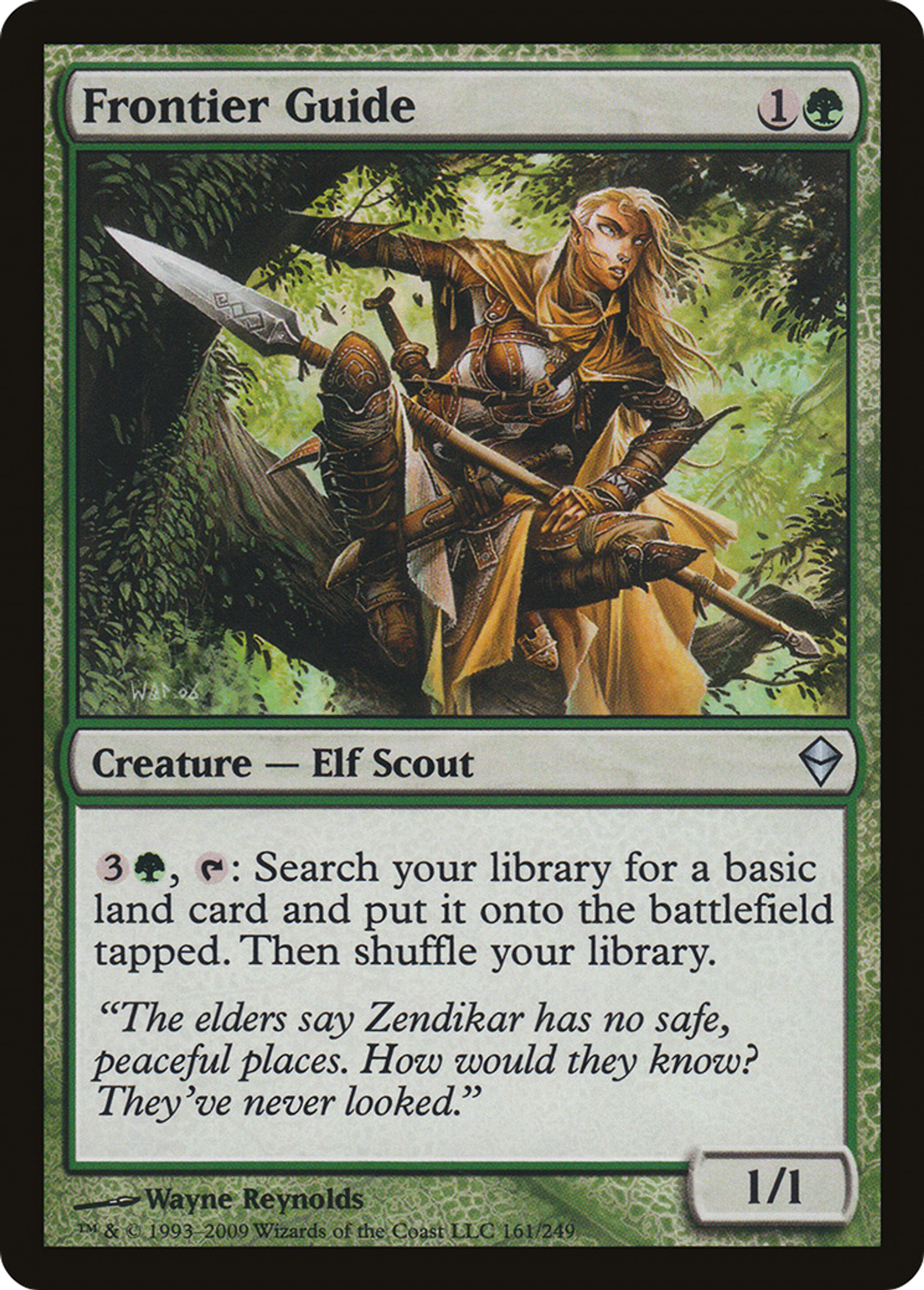Frontier Guide — Zendikar — Magic: The Gathering