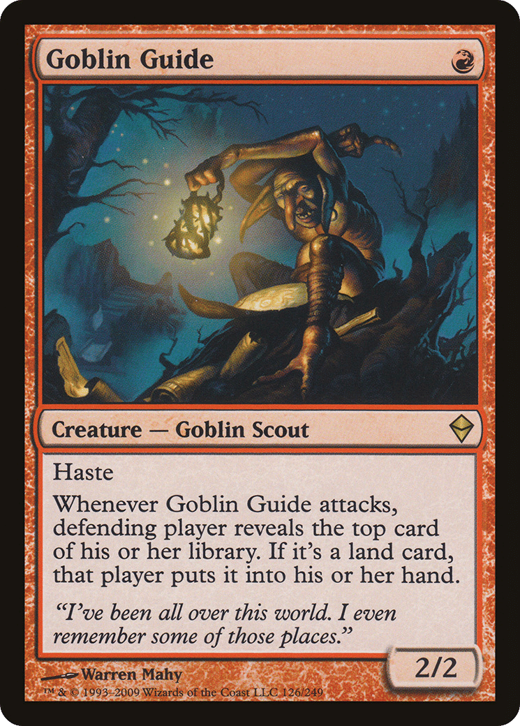 Goblin Guide — Zendikar — Magic: The Gathering