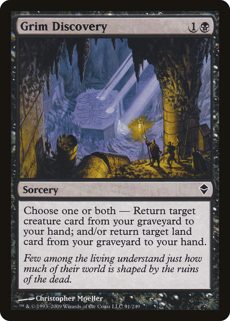 Grim Discovery — Zendikar — Magic: The Gathering