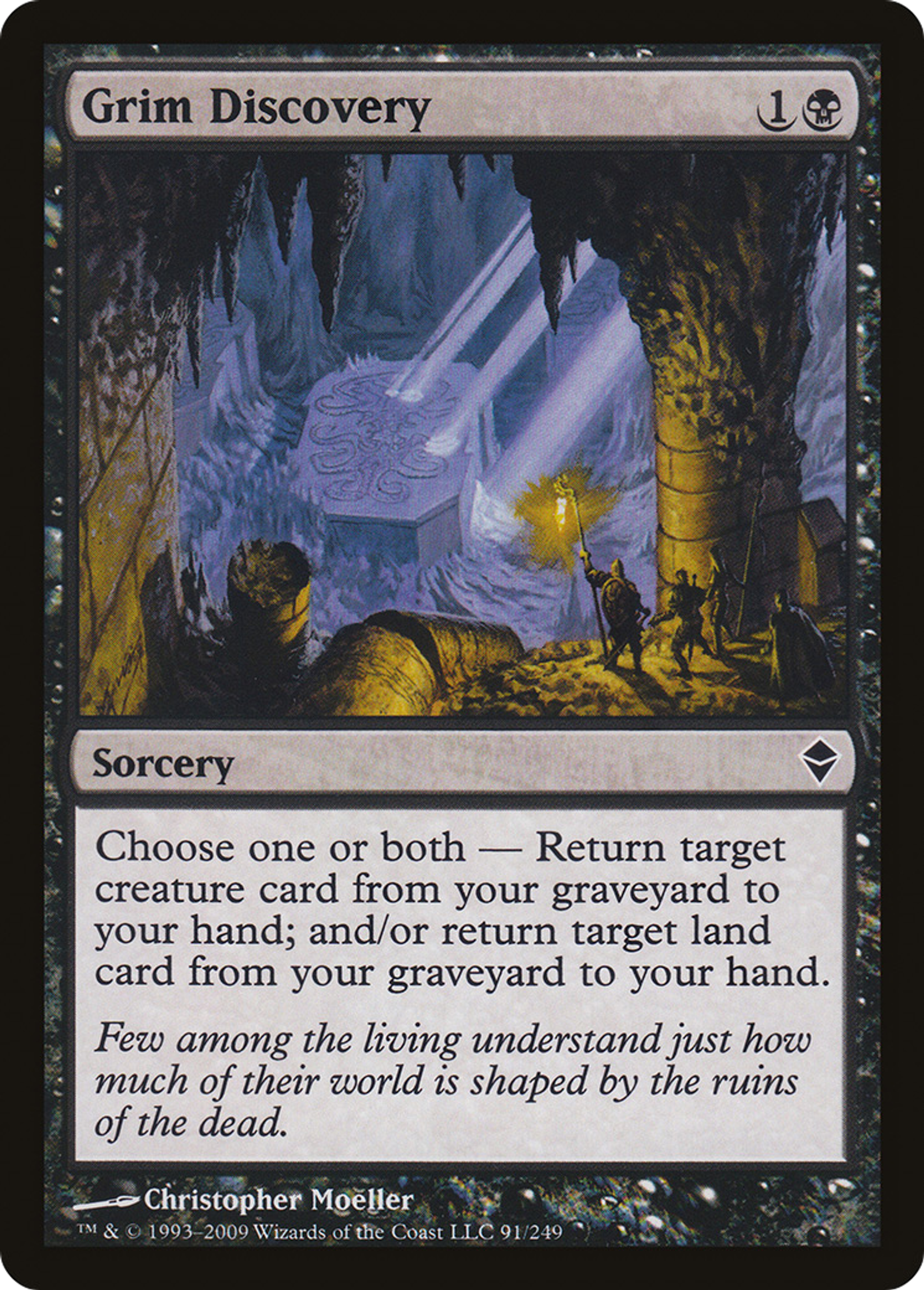 Grim Discovery — Zendikar — Magic: The Gathering
