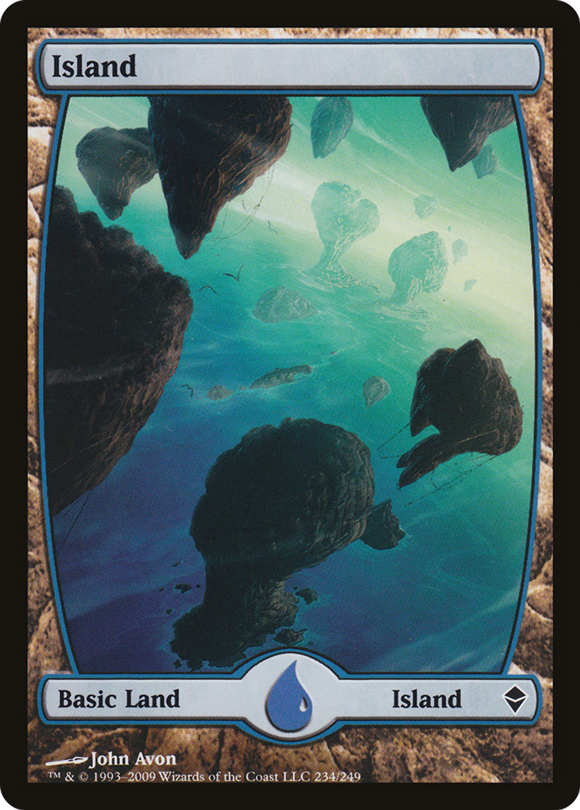 Island — Zendikar — Magic: The Gathering