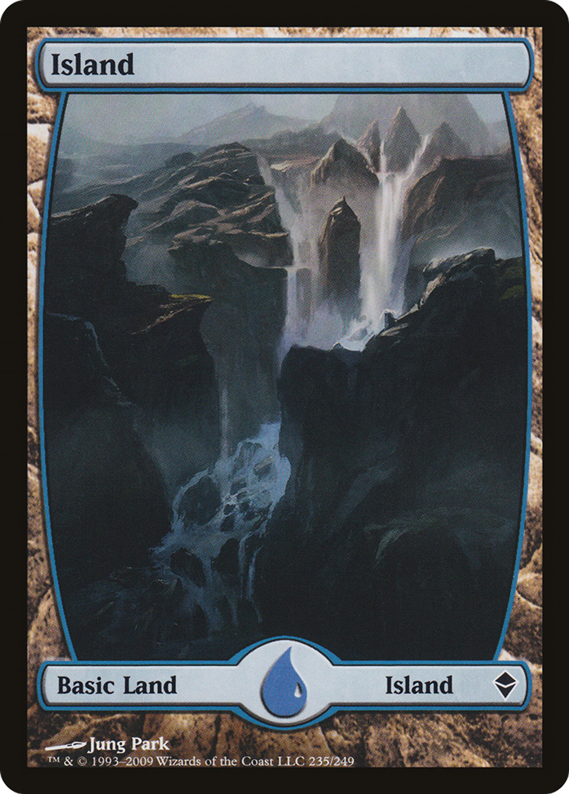 Island — Zendikar — Magic: The Gathering