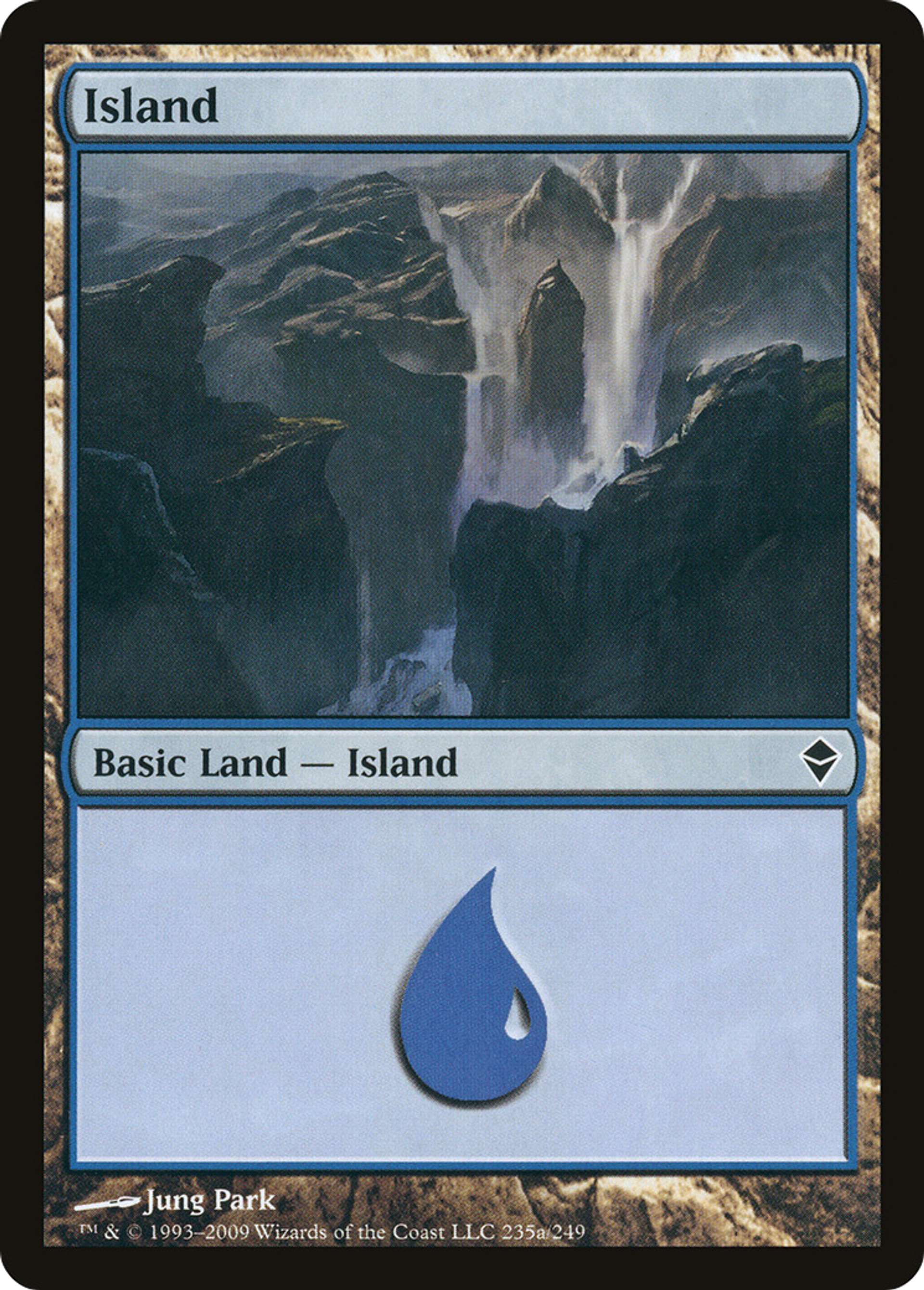 Island — Zendikar — Magic: The Gathering