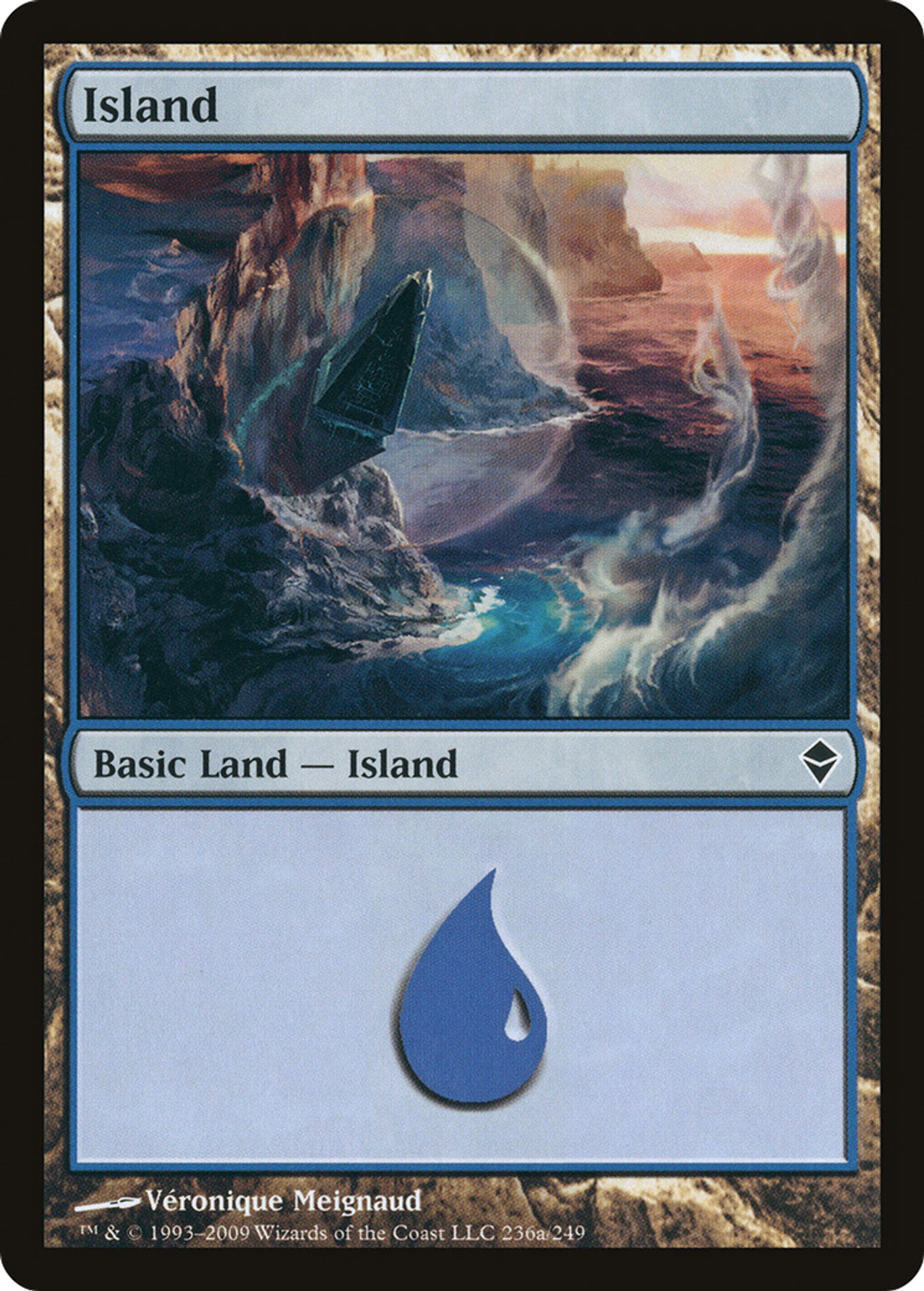 Island — Zendikar — Magic: The Gathering