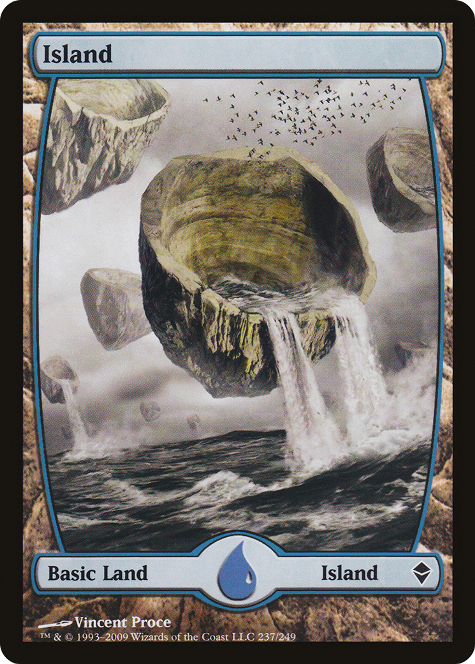 Island — Zendikar — Magic: The Gathering