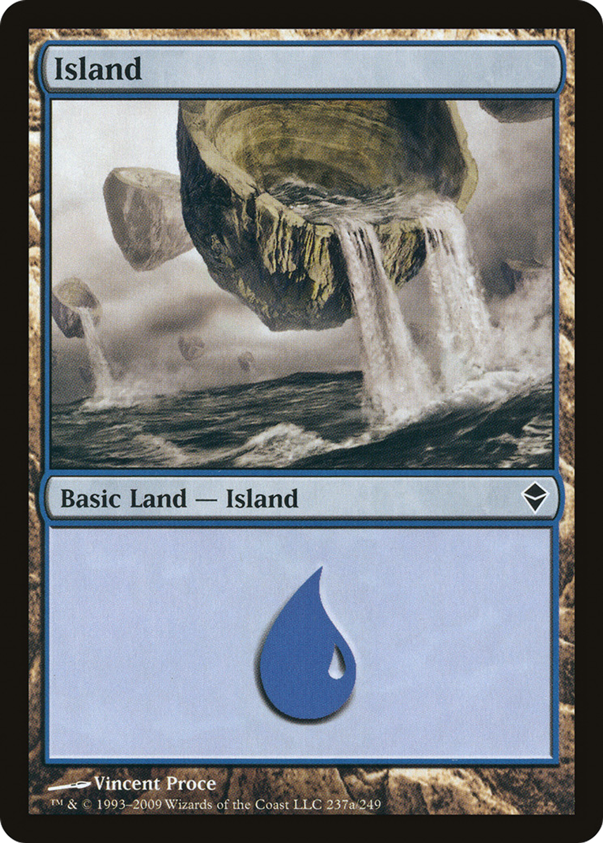 Island — Zendikar — Magic: The Gathering