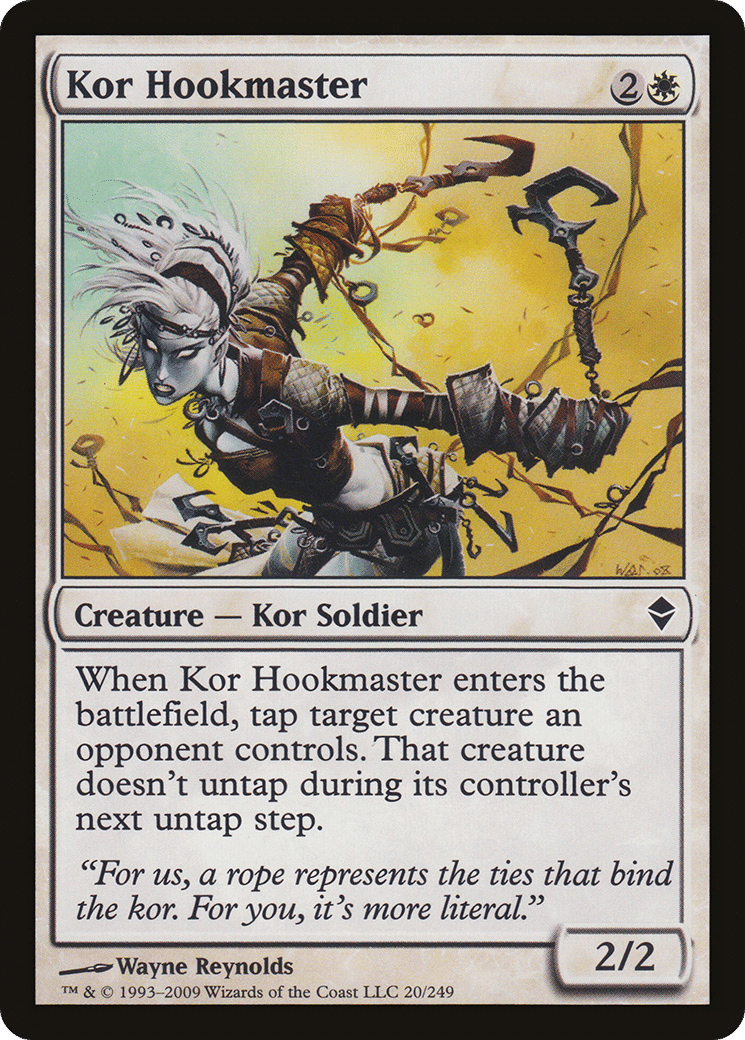 Kor Hookmaster — Zendikar — Magic: The Gathering