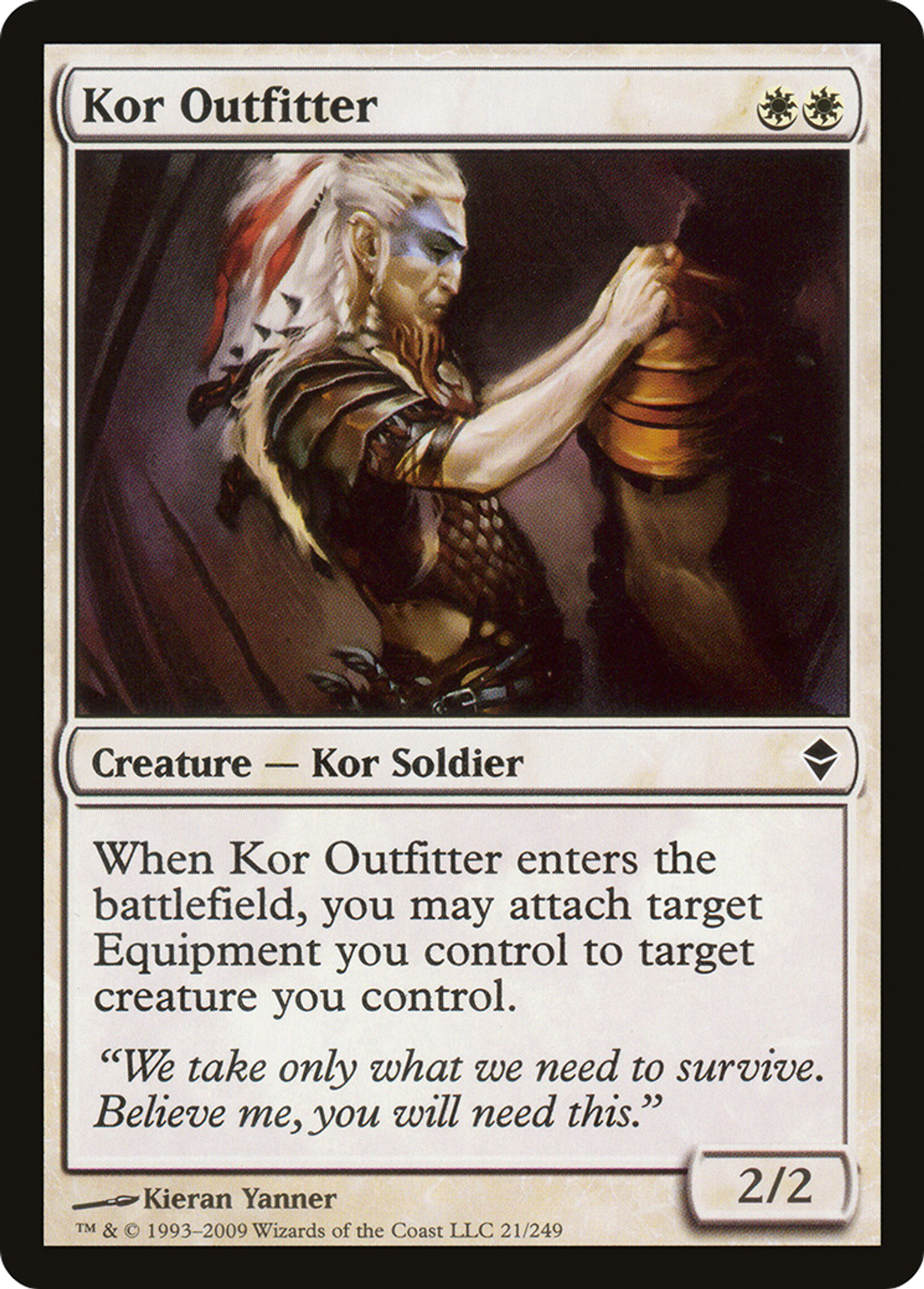 Kor Outfitter — Zendikar — Magic: The Gathering