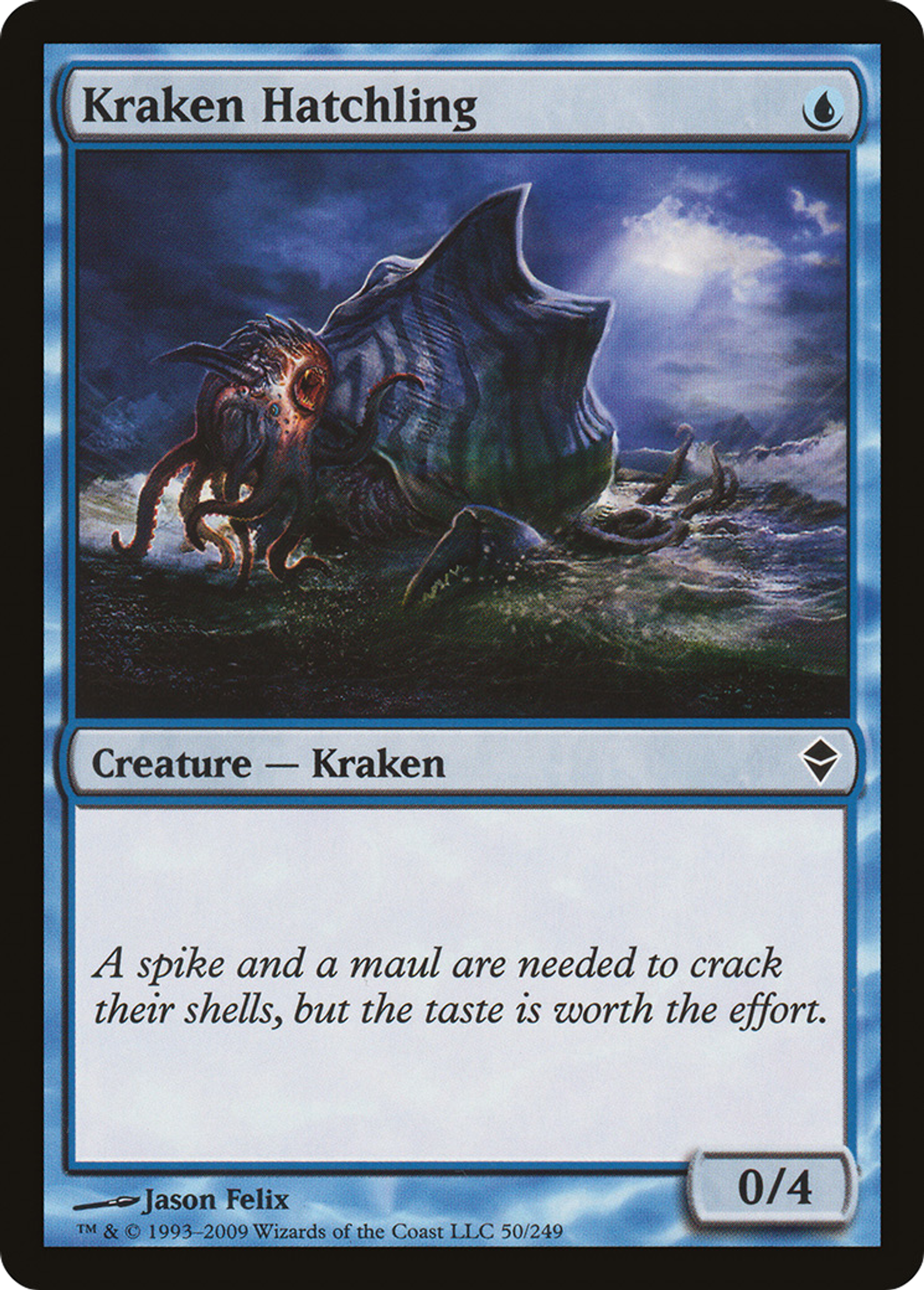 Kraken Hatchling — Zendikar — Magic: The Gathering
