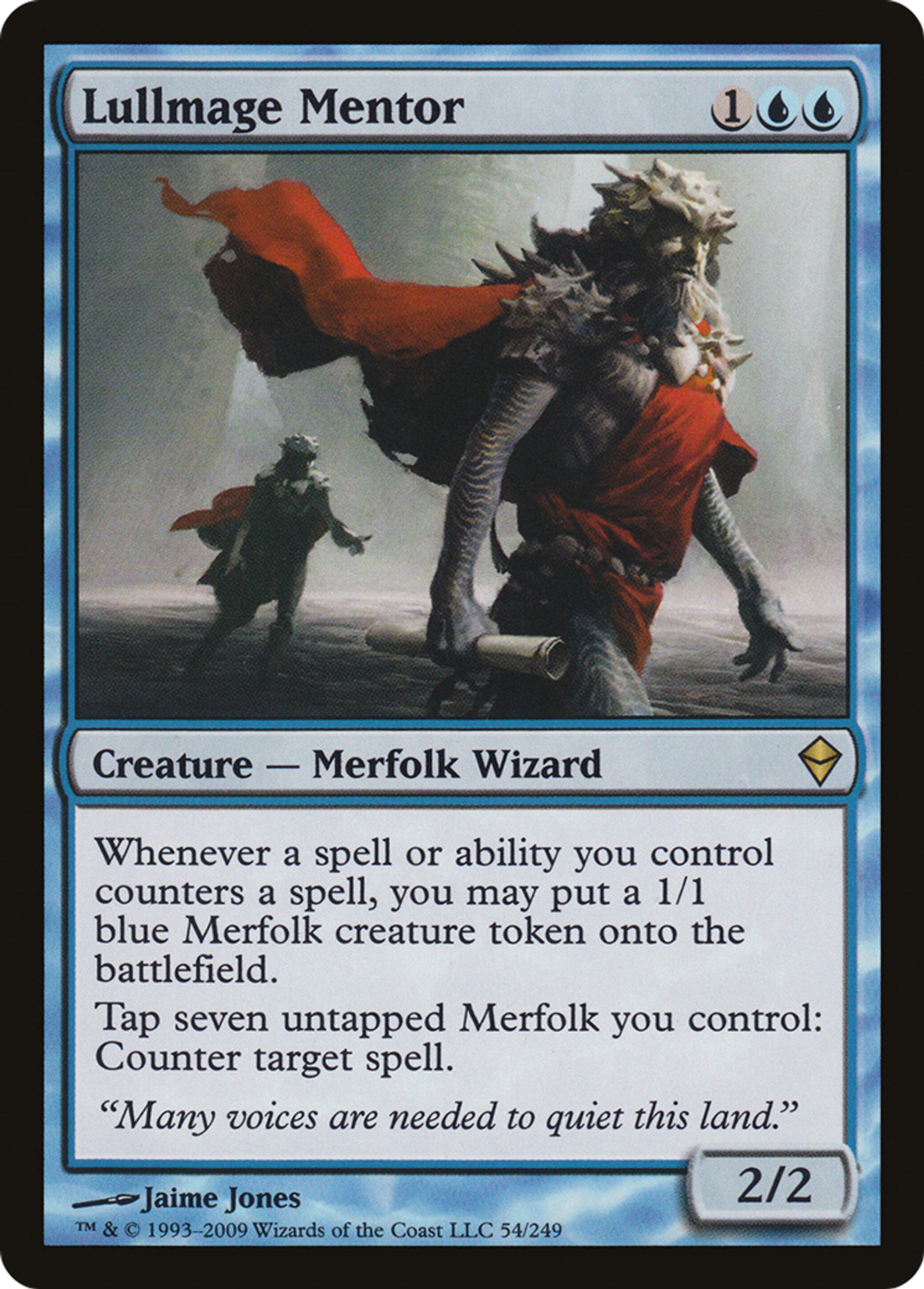 Lullmage Mentor — Zendikar — Magic: The Gathering