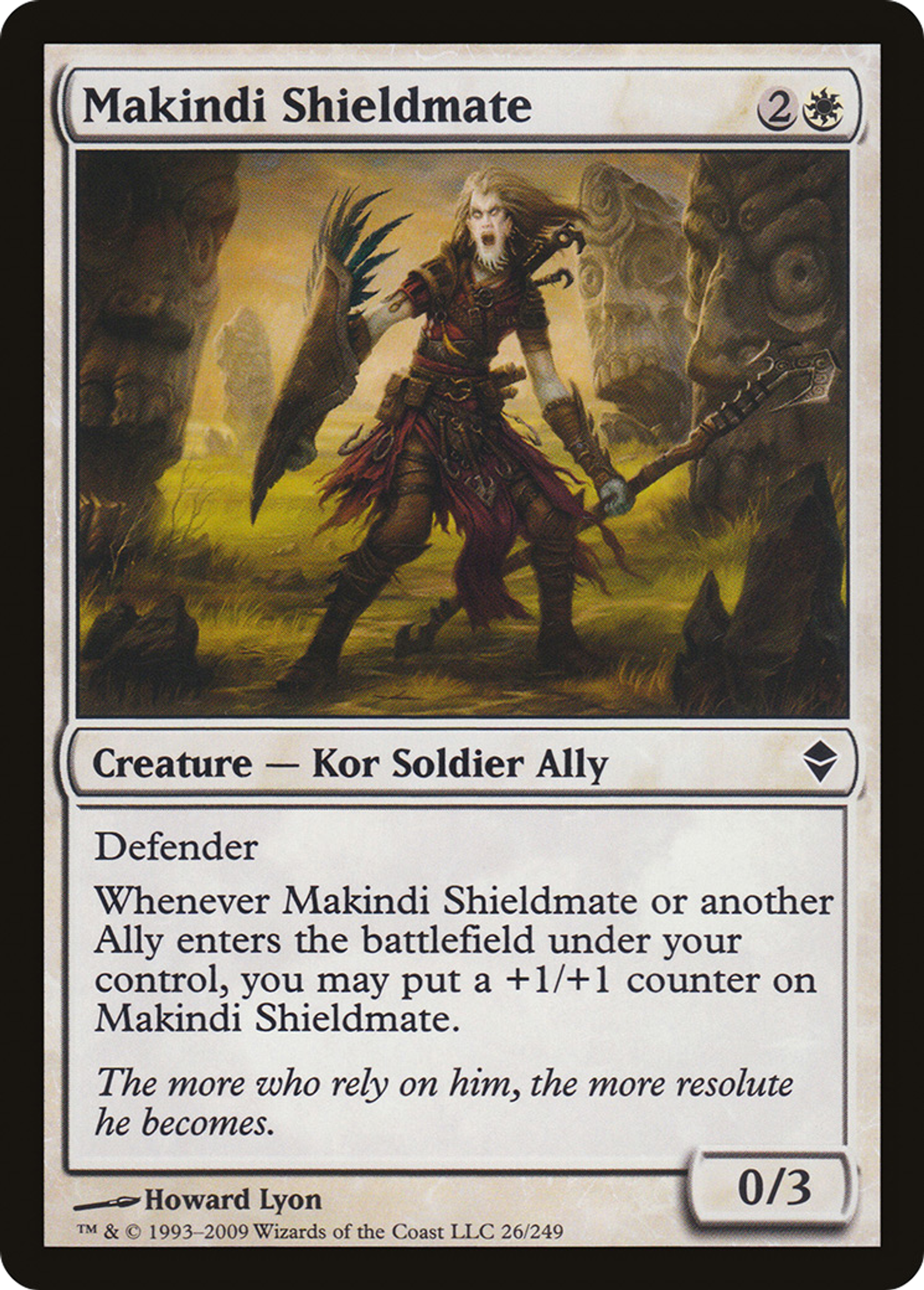 Makindi Shieldmate — Zendikar — Magic: The Gathering