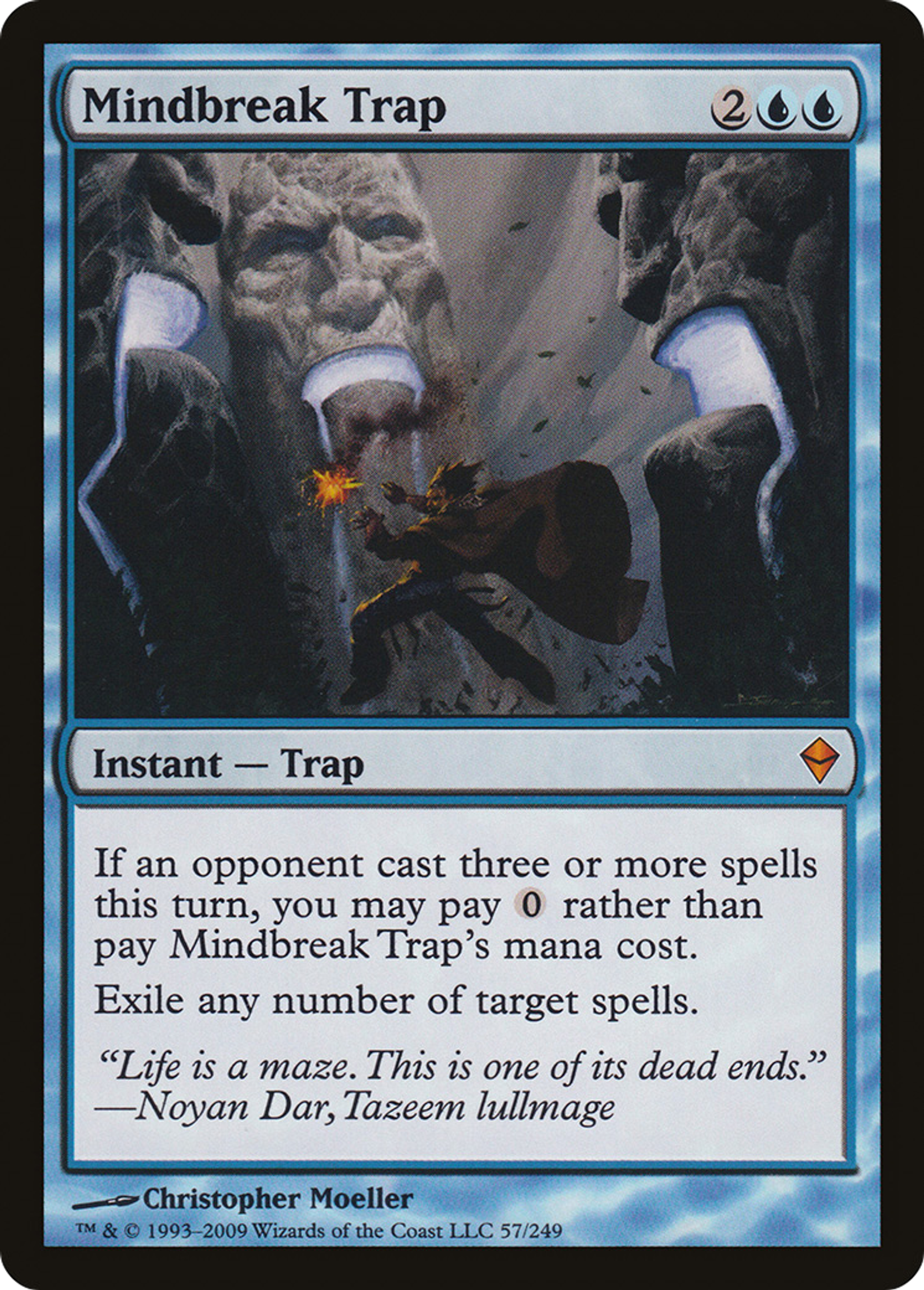 Piège brisesprit — Zendikar — Magic: The Gathering