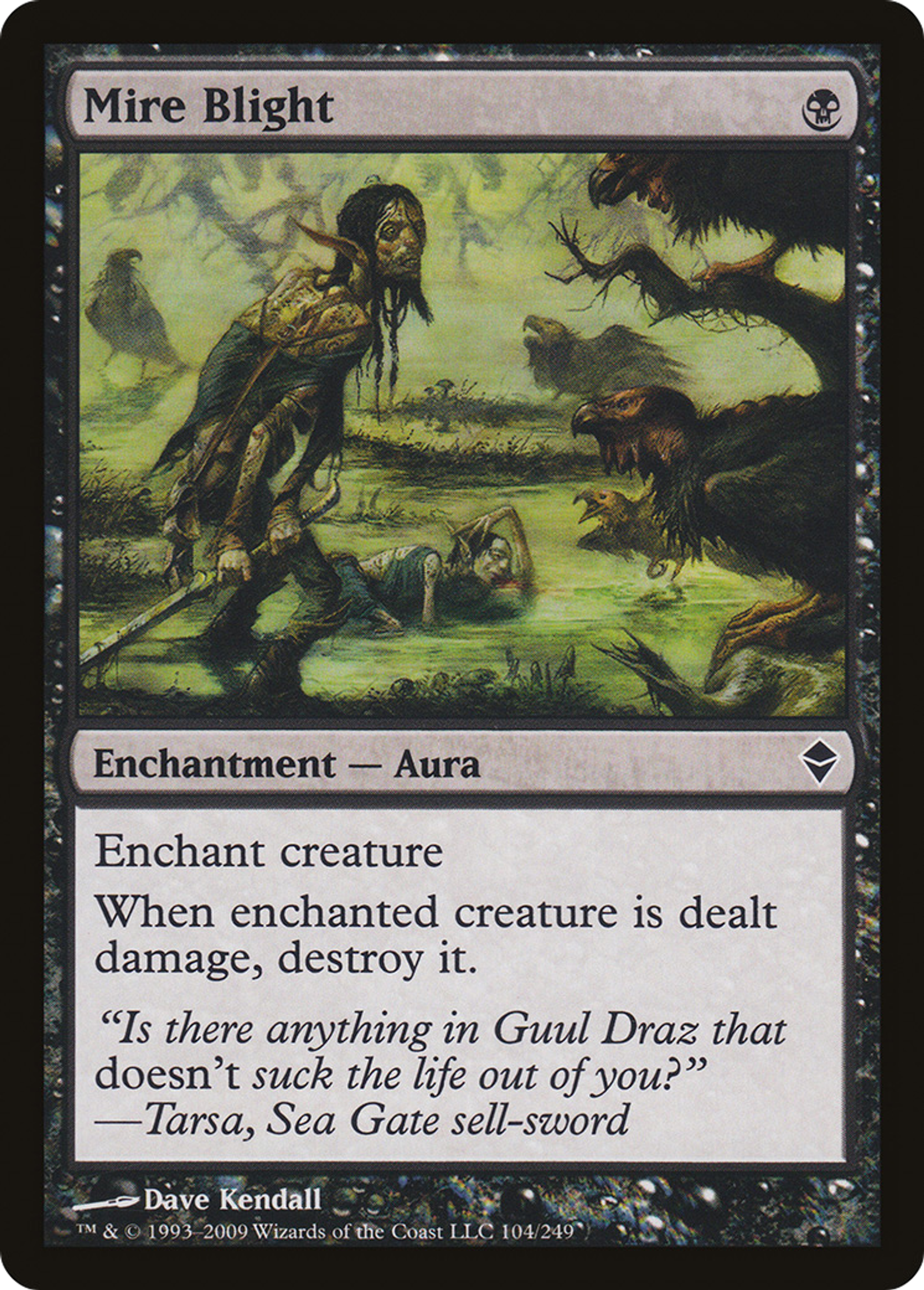 Mire Blight — Zendikar — Magic: The Gathering