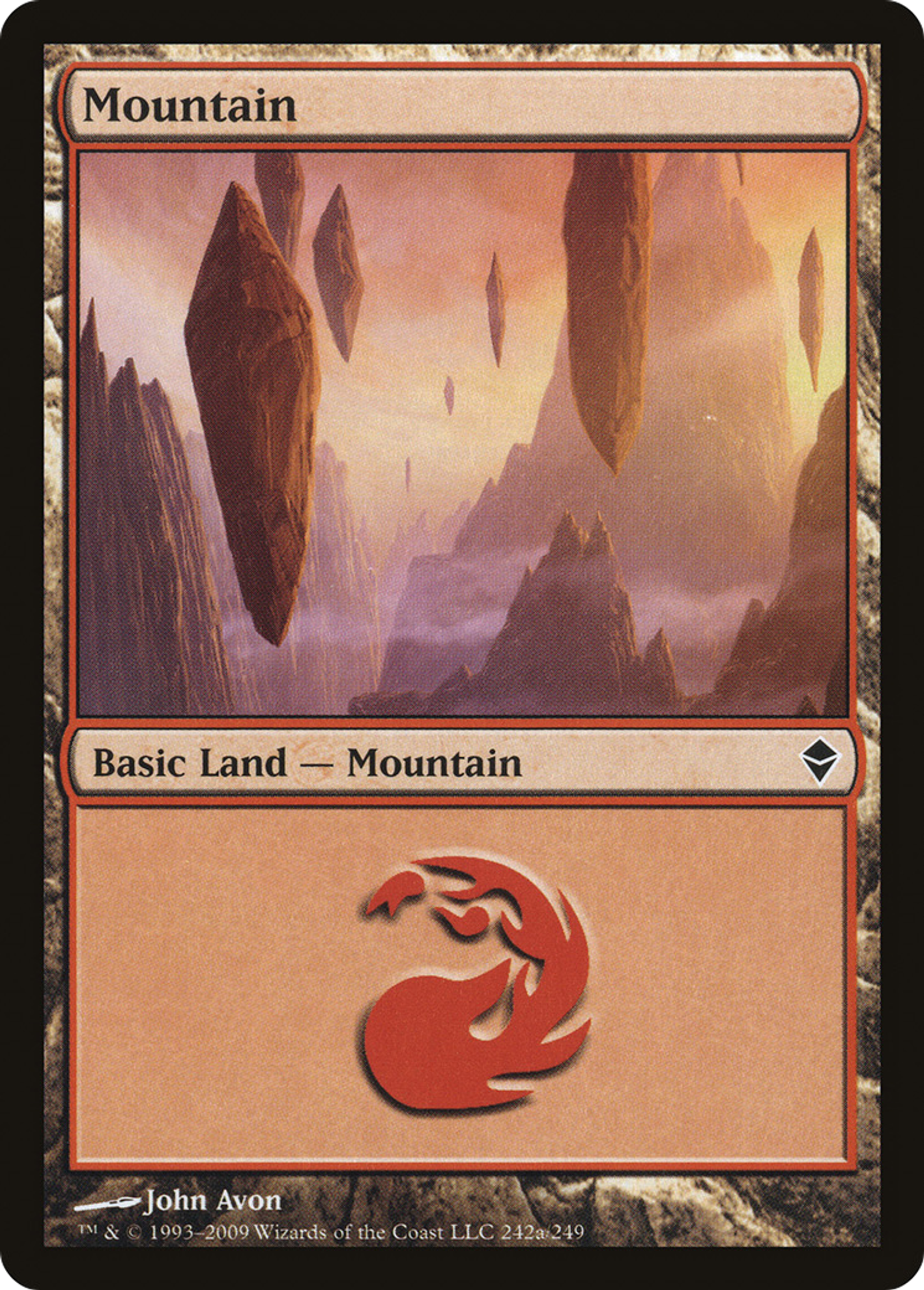 Mountain — Zendikar — Magic: The Gathering