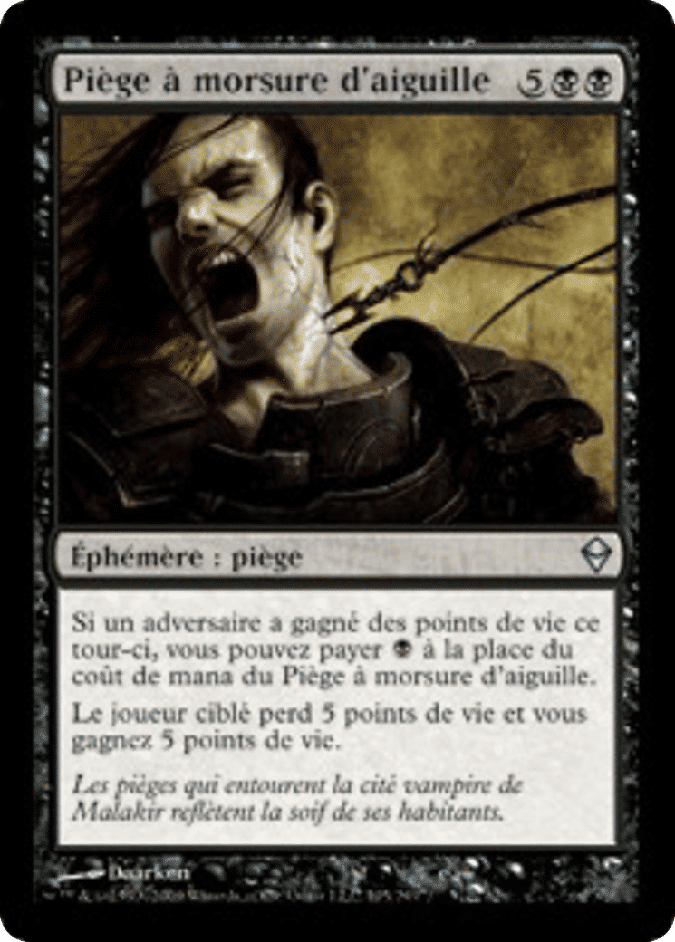 Piège à morsure d'aiguille — Zendikar — Magic: The Gathering
