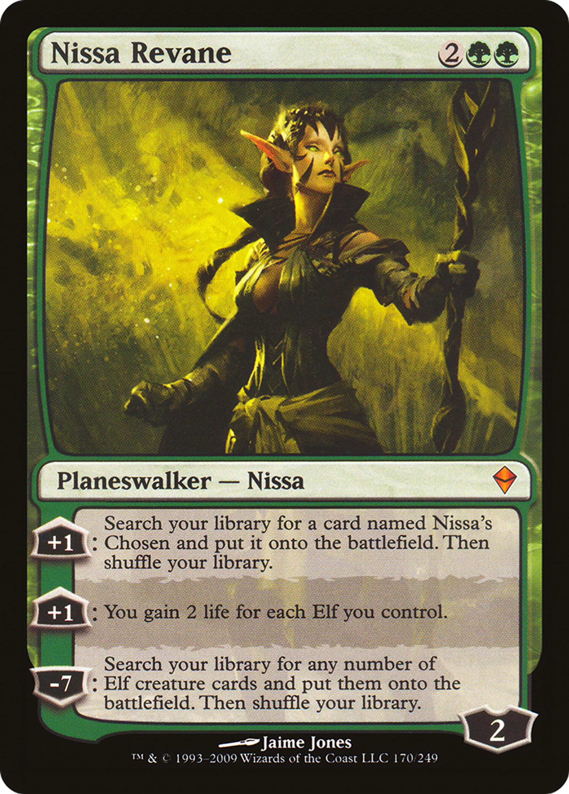 Nissa Revane — Zendikar — Magic: The Gathering