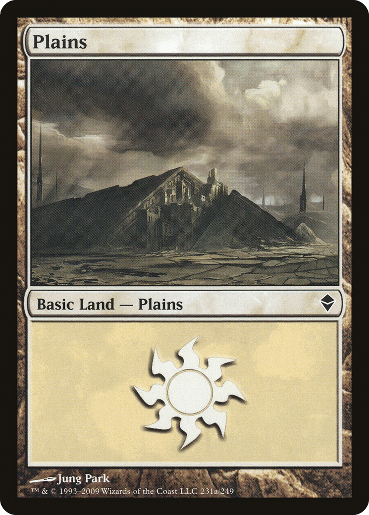 Plains — Zendikar — Magic: The Gathering
