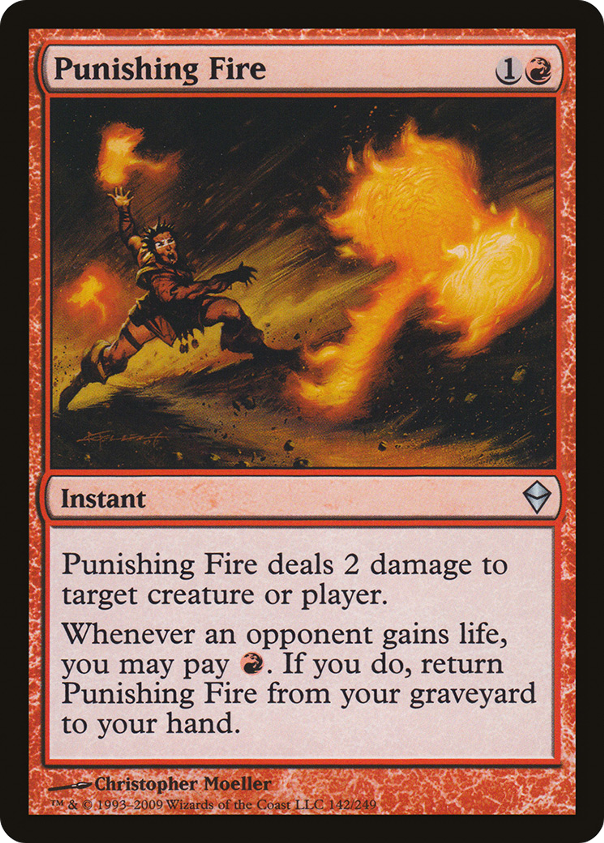 Punishing Fire — Zendikar — Magic: The Gathering