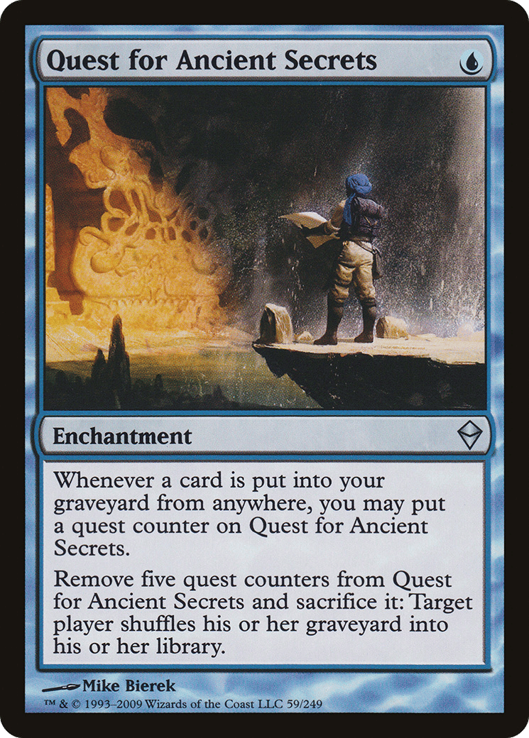 Quest for Ancient Secrets — Zendikar — Magic: The Gathering