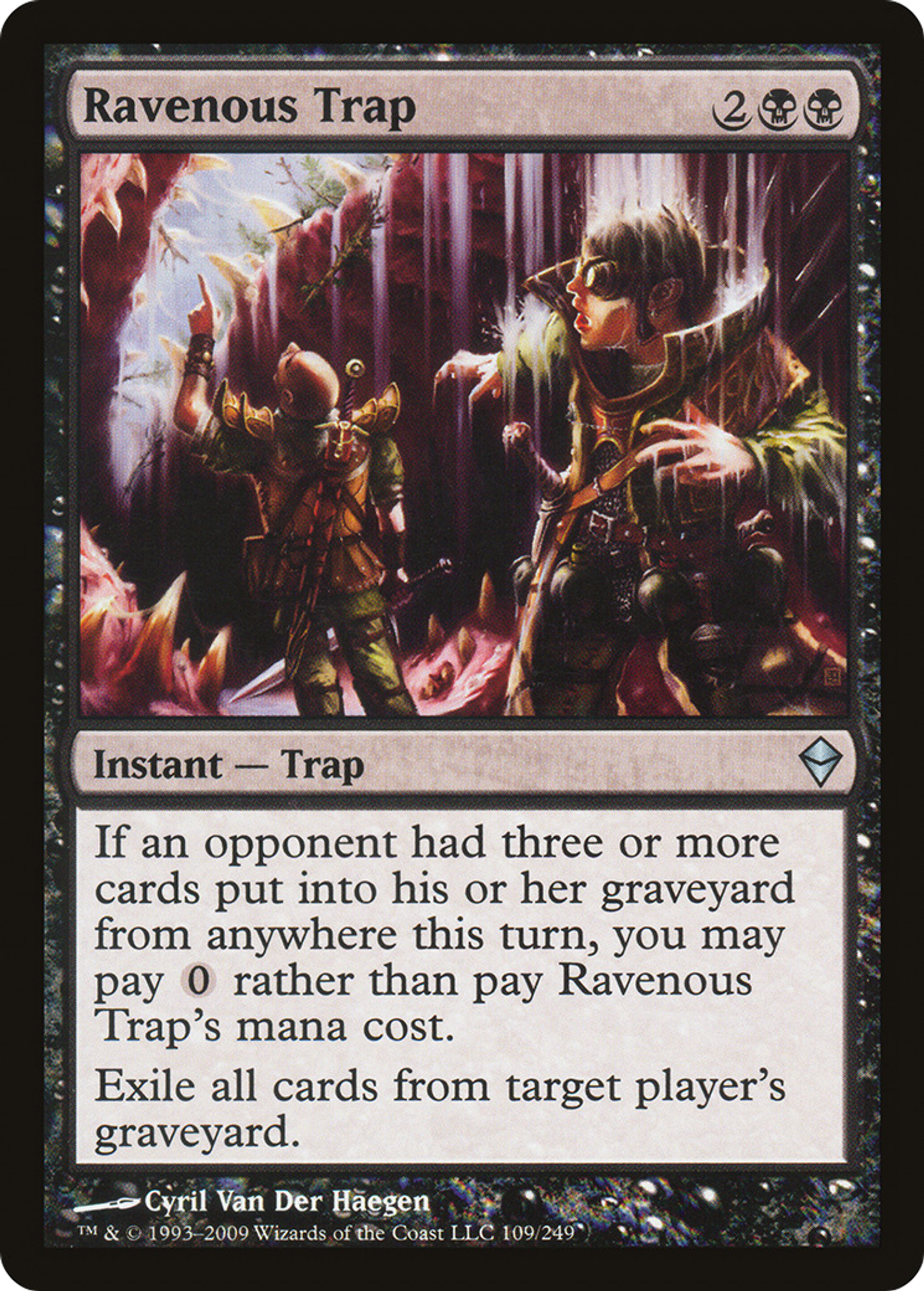 Ravenous Trap — Zendikar — Magic: The Gathering