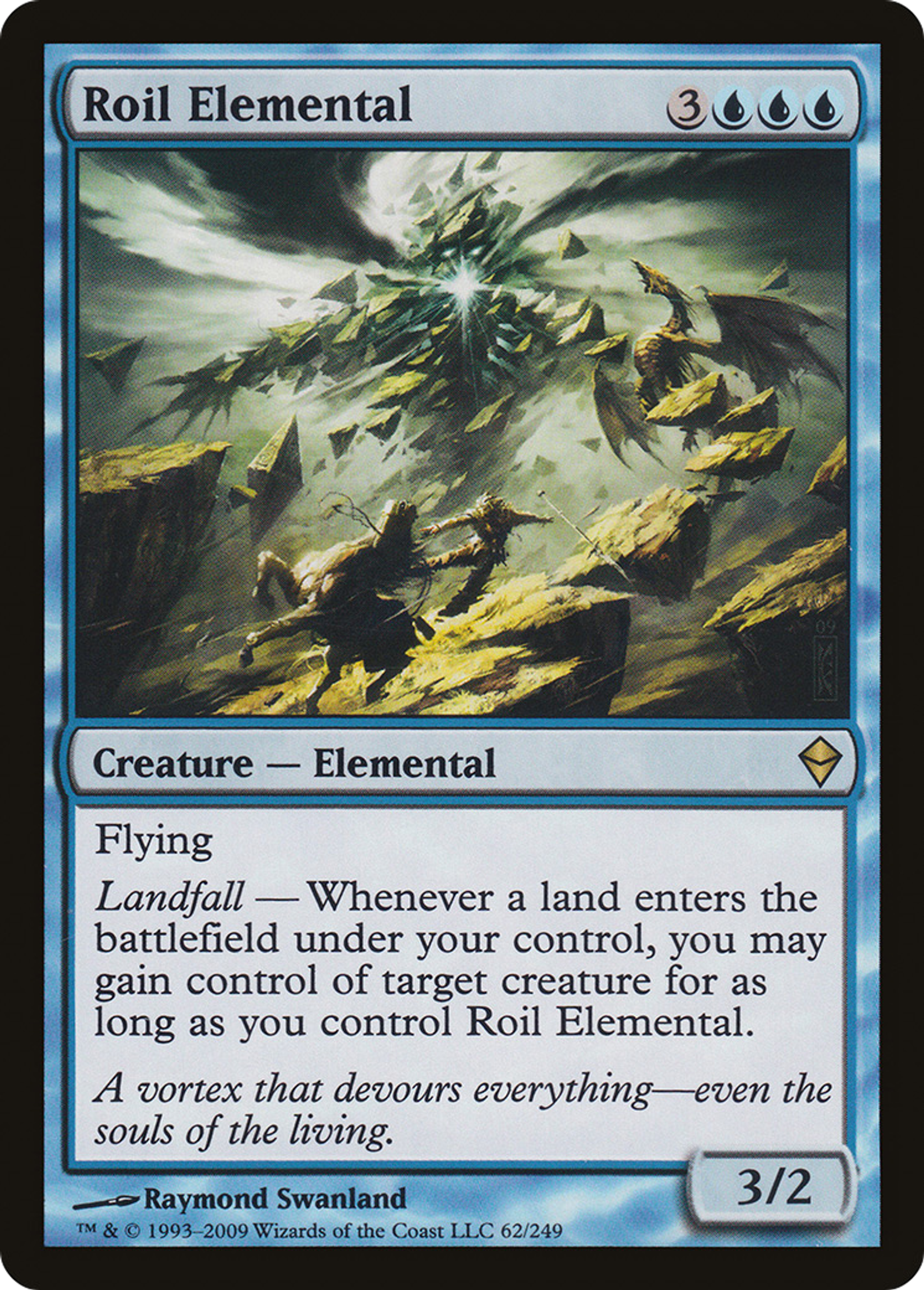 Élémental du Roulis — Zendikar — Magic: The Gathering