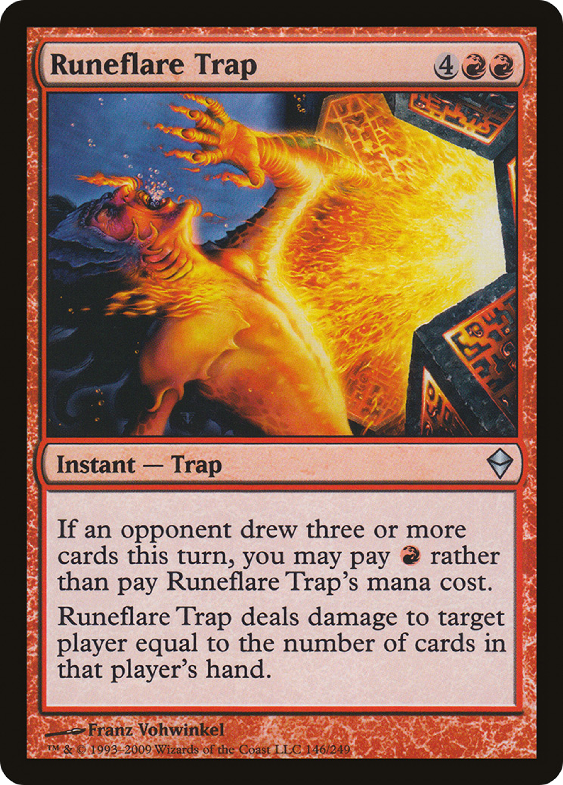 Runeflare Trap — Zendikar — Magic: The Gathering