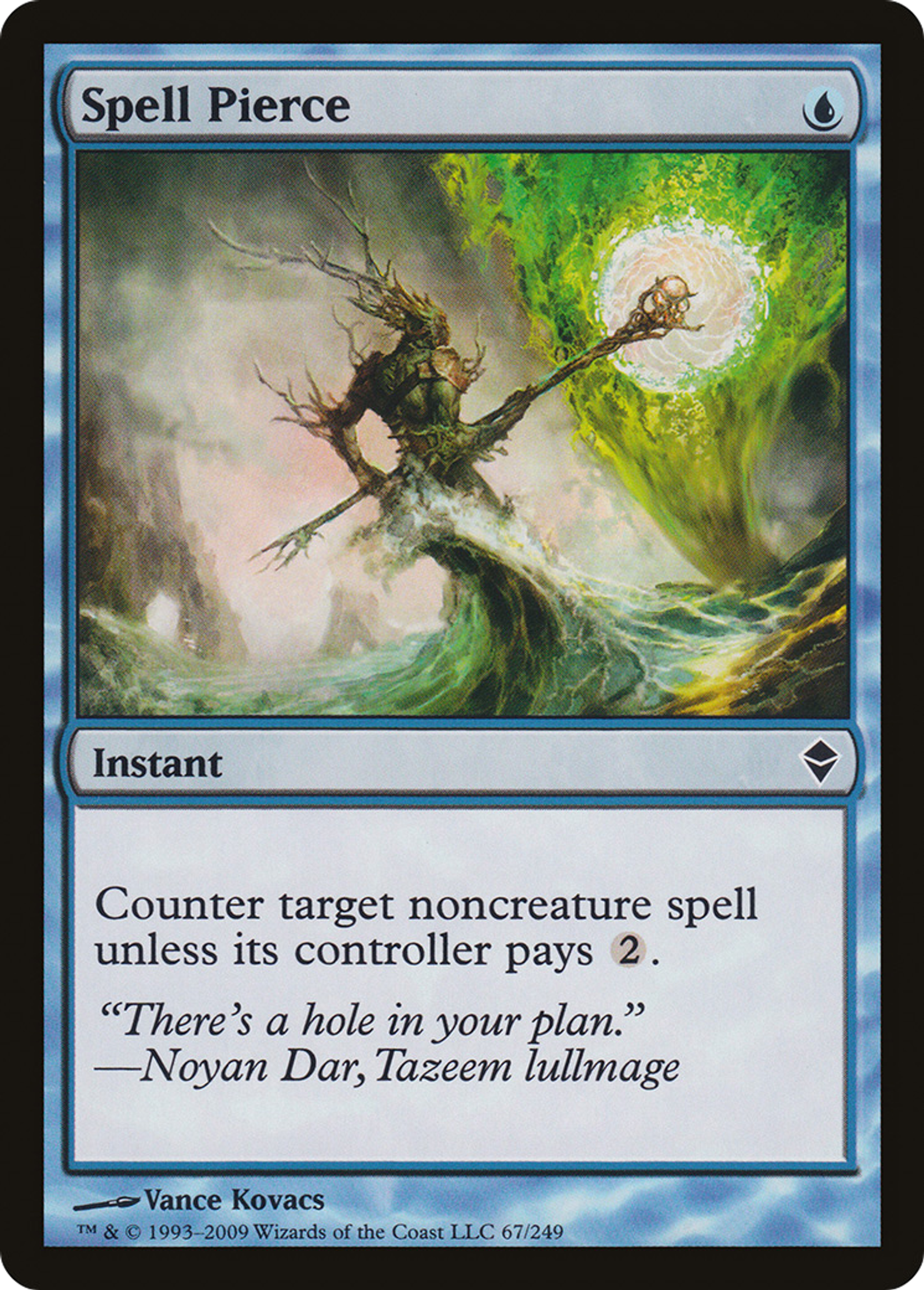 Spell Pierce — Zendikar — Magic: The Gathering