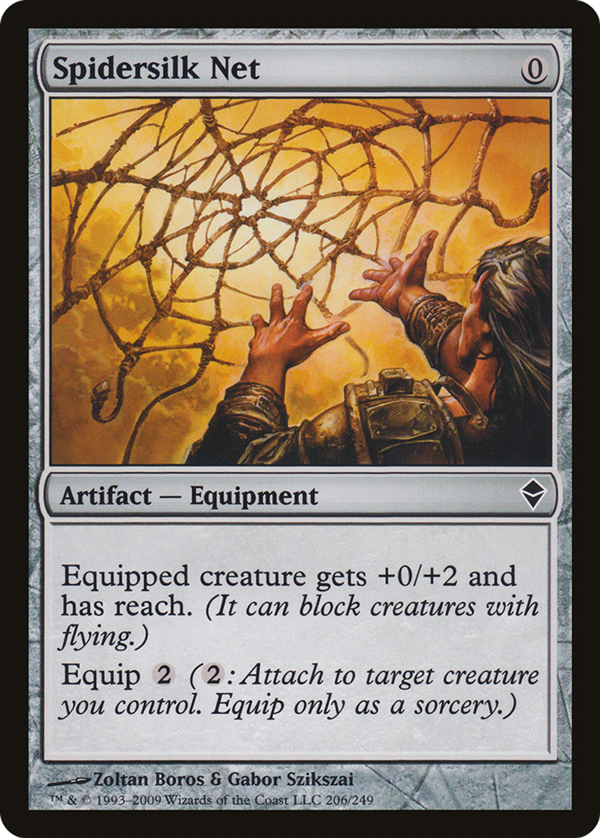 Spidersilk Net — Zendikar — Magic: The Gathering