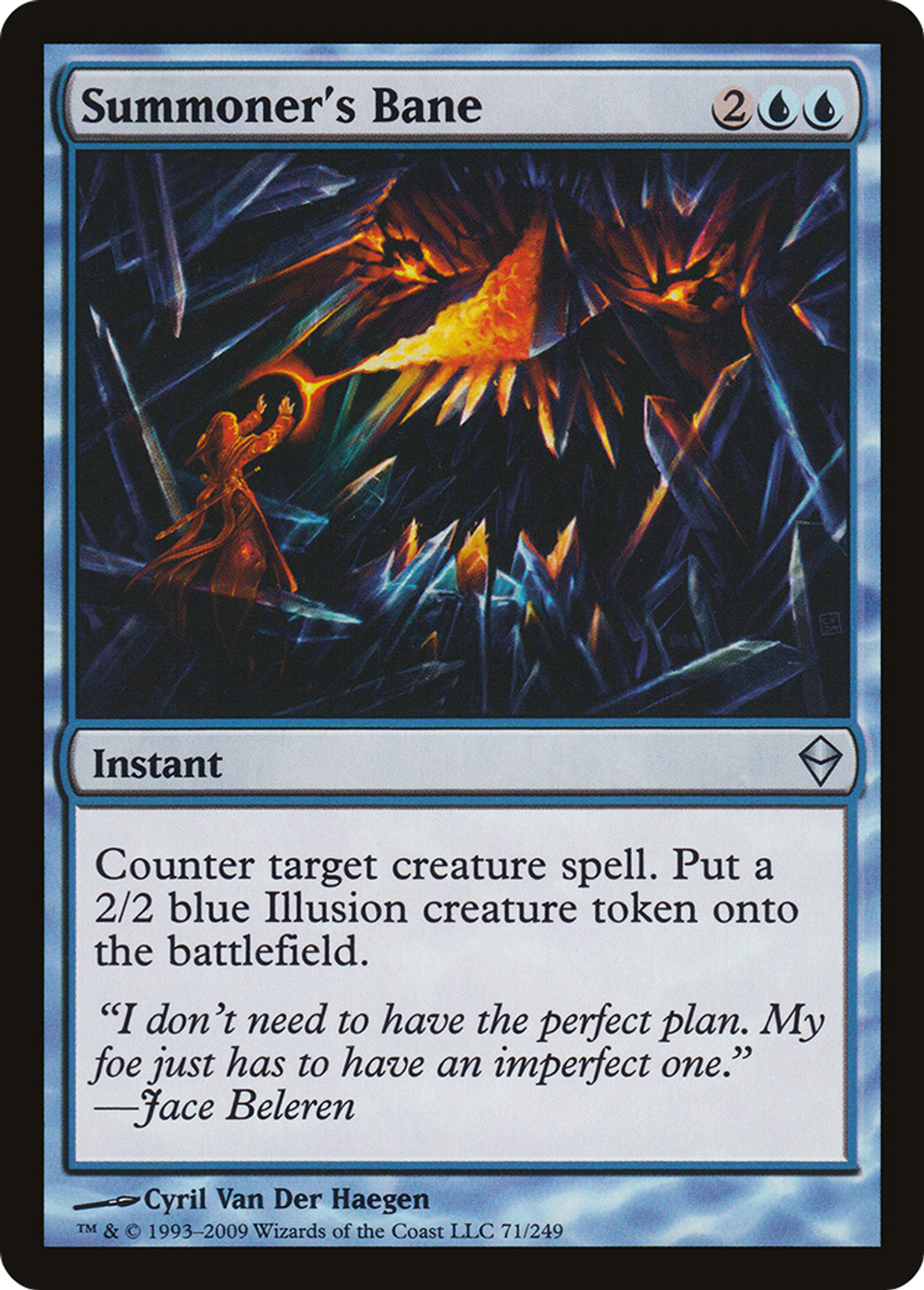 Summoner's Bane — Zendikar — Magic: The Gathering