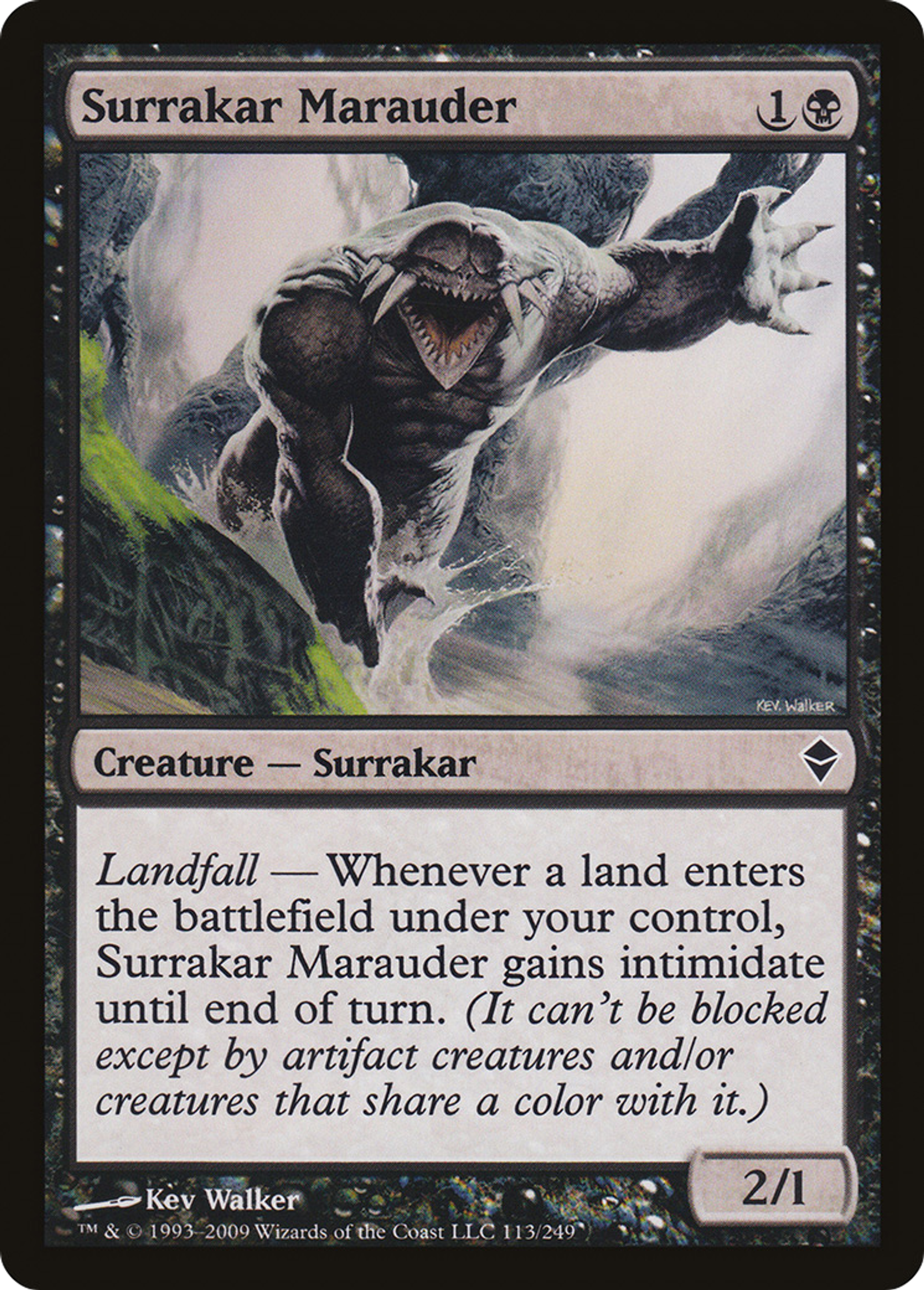 Surrakar Marauder — Zendikar — Magic: The Gathering