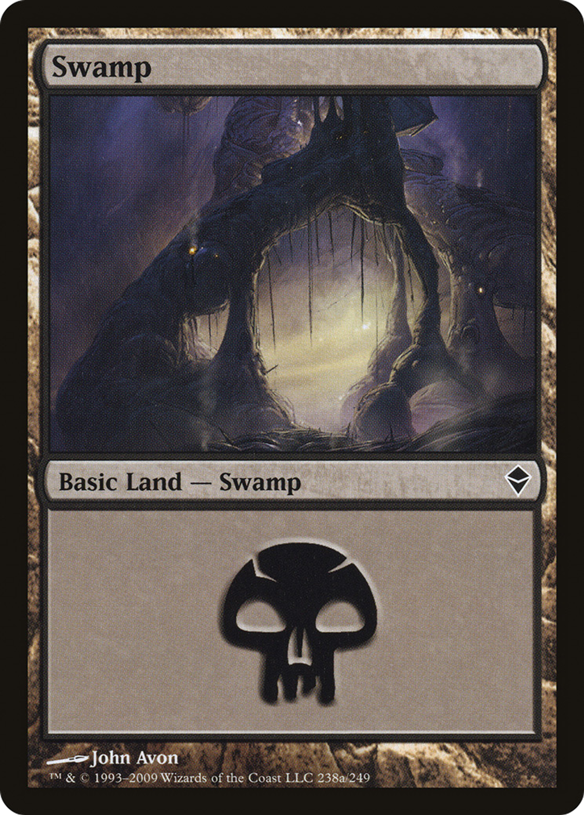 Swamp — Zendikar — Magic: The Gathering