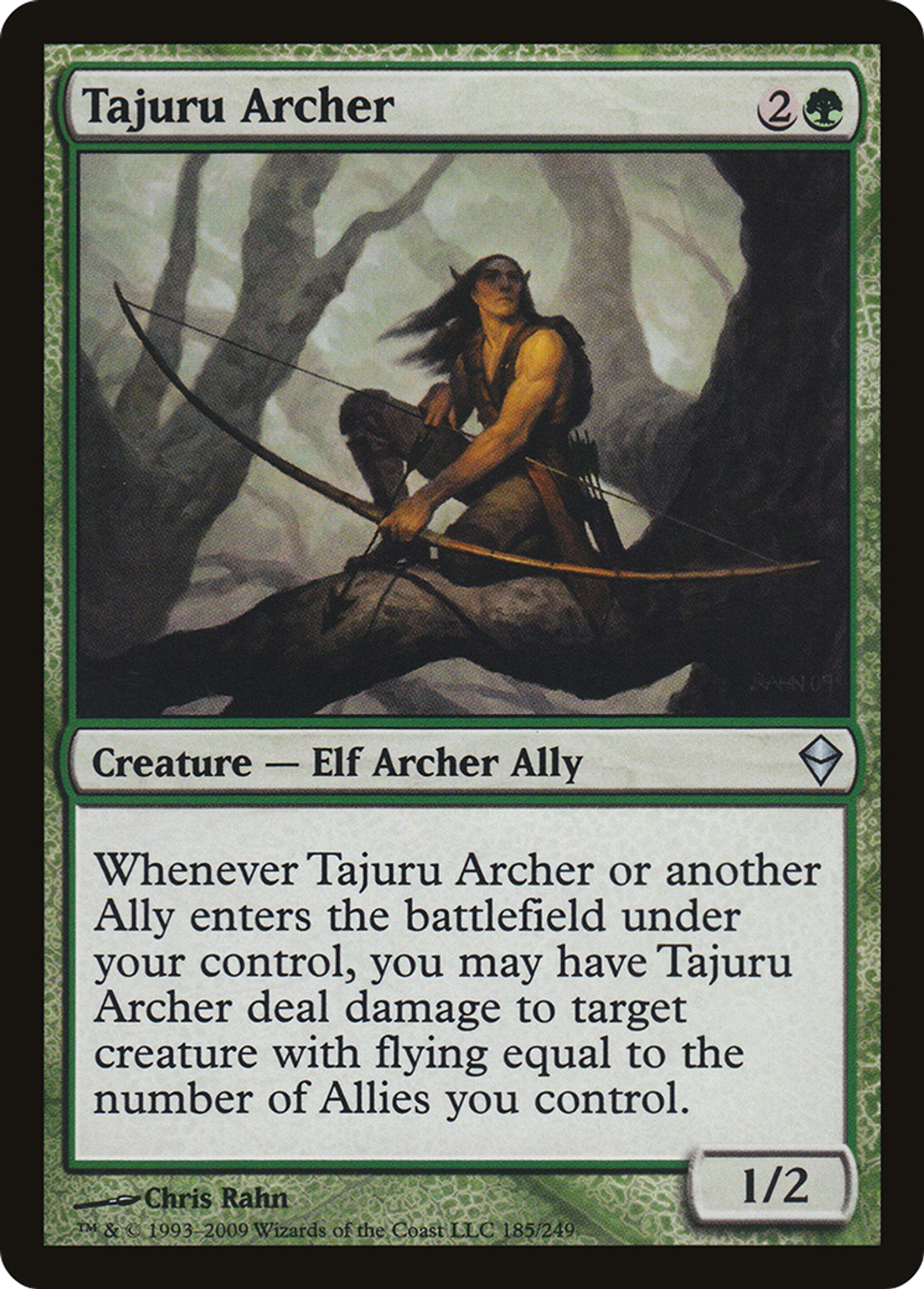 Tajuru Archer — Zendikar — Magic: The Gathering