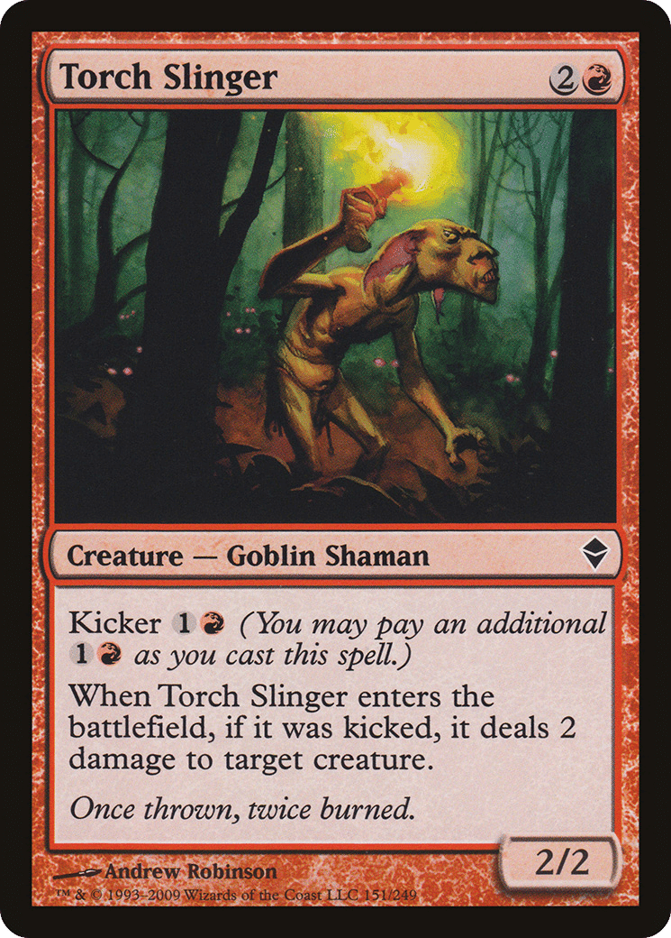 Torch Slinger — Zendikar — Magic: The Gathering