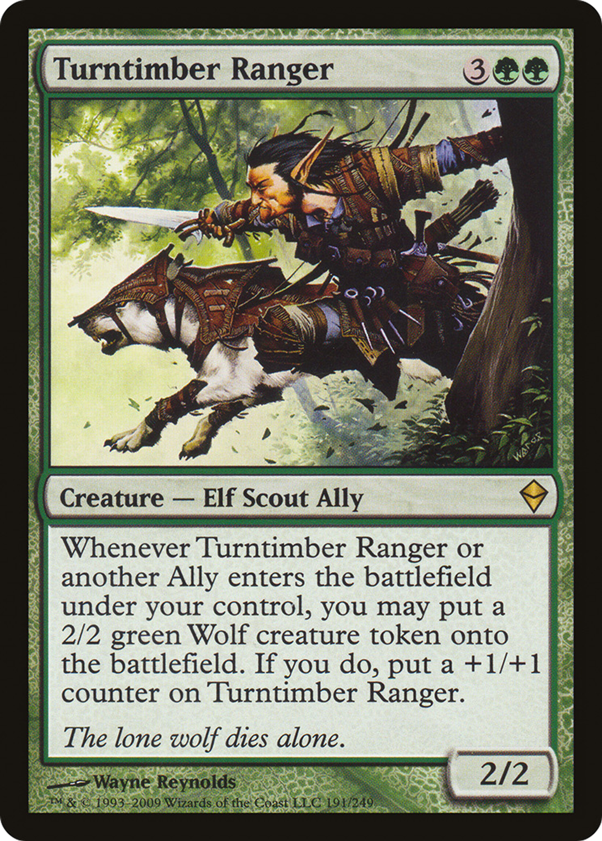 Turntimber Ranger — Zendikar — Magic: The Gathering