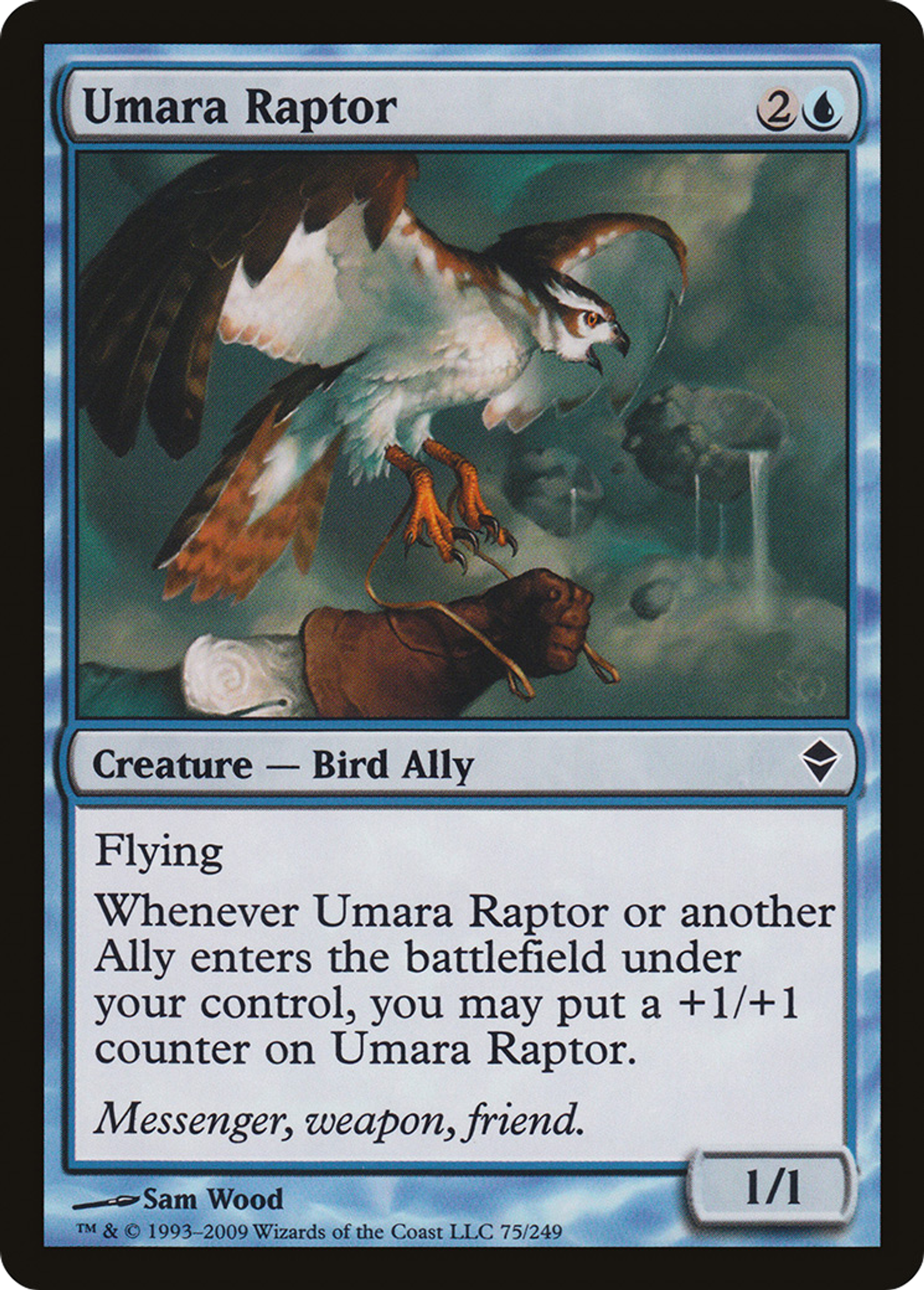 Umara Raptor — Zendikar — Magic: The Gathering