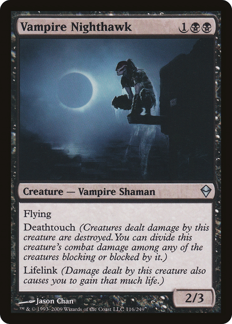 Vampire Nighthawk — Zendikar — Magic: The Gathering