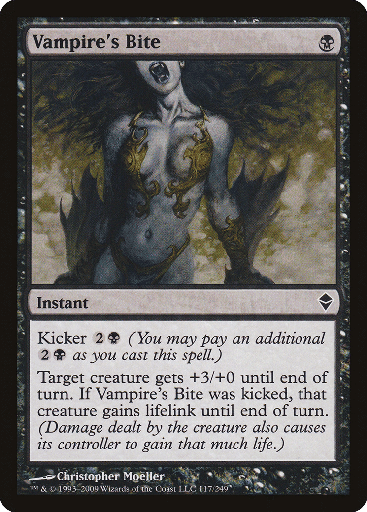 Vampire's Bite — Zendikar — Magic: The Gathering