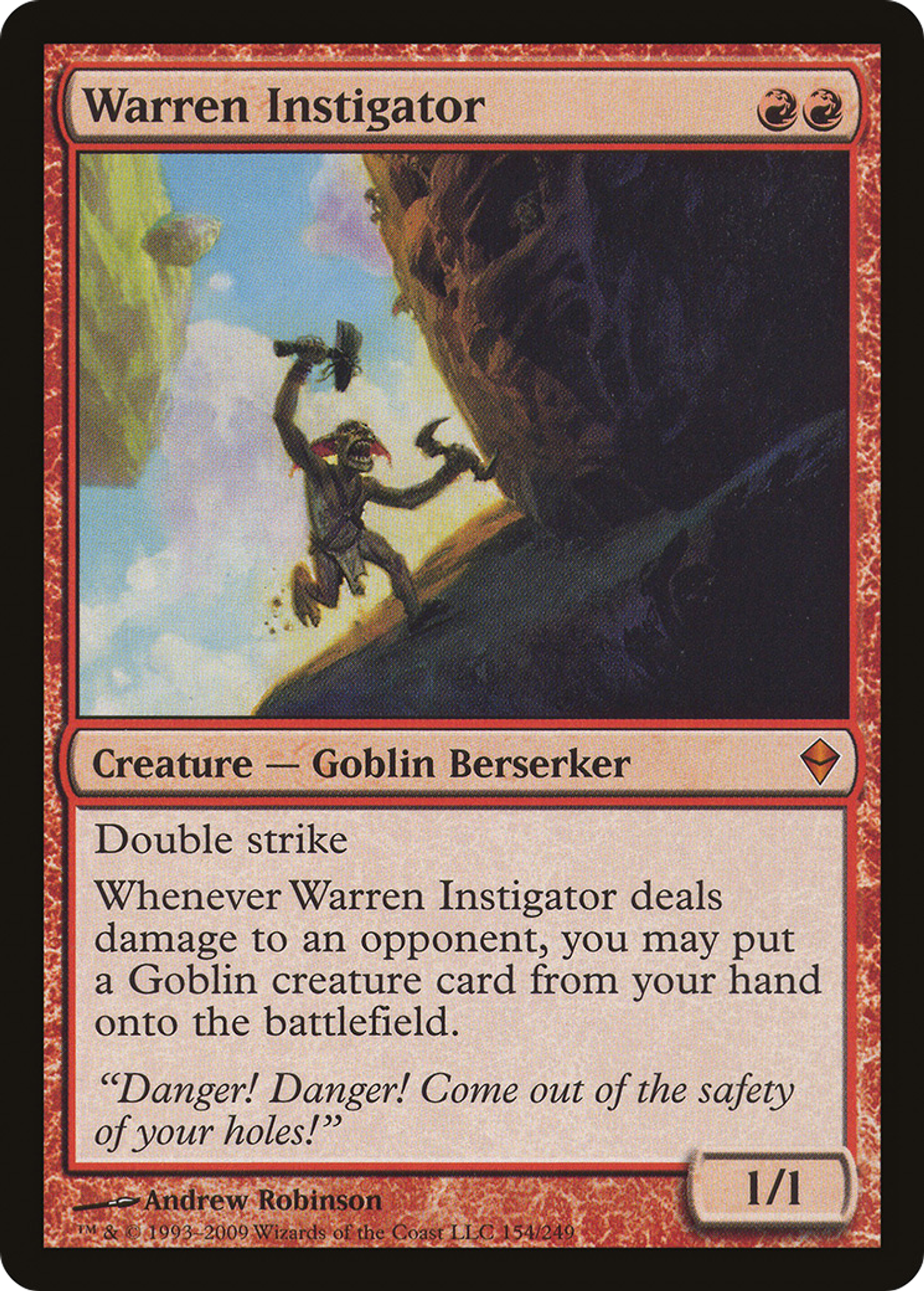 Warren Instigator — Zendikar — Magic: The Gathering