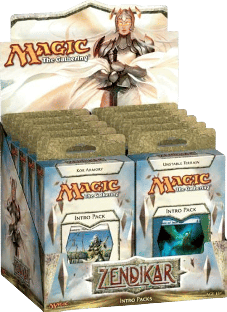 Display d'Intro Packs Zendikar — Zendikar — Magic: The Gathering