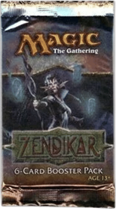 Product image for Booster Zendikar Six Card