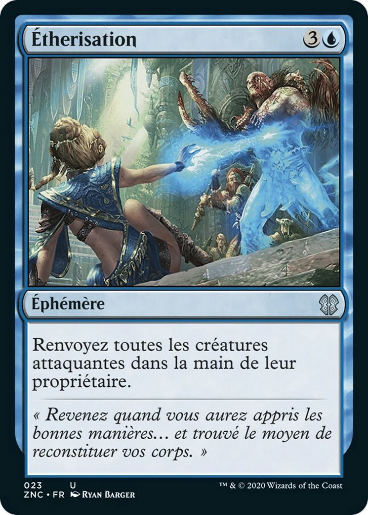 Aetherisation — Zendikar Rising Commander — Magic: The Gathering