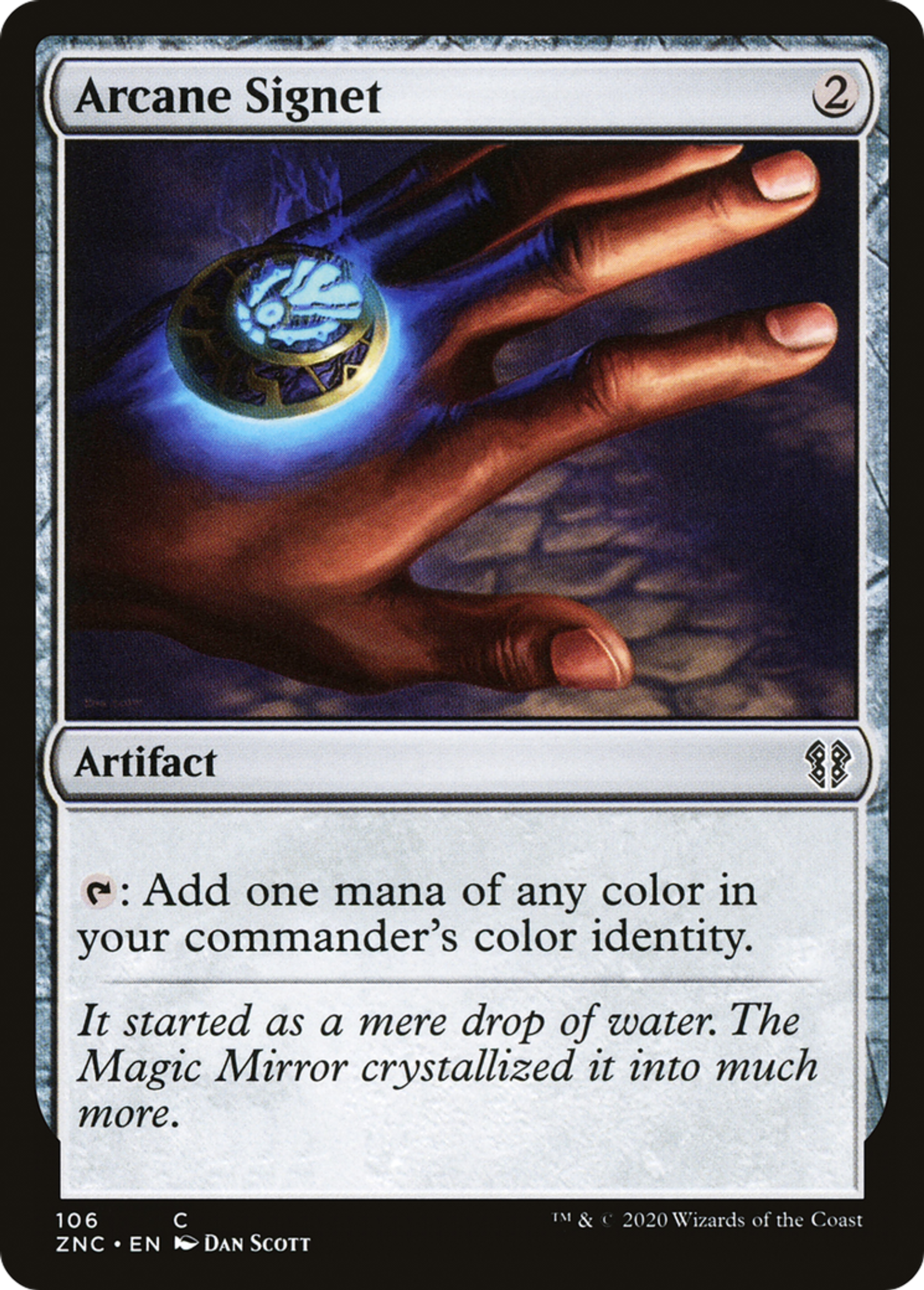 Cachet d'ésotérisme — Zendikar Rising Commander — Magic: The Gathering
