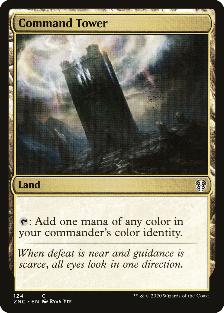 Command Tower — Zendikar Rising Commander — Magic: The Gathering