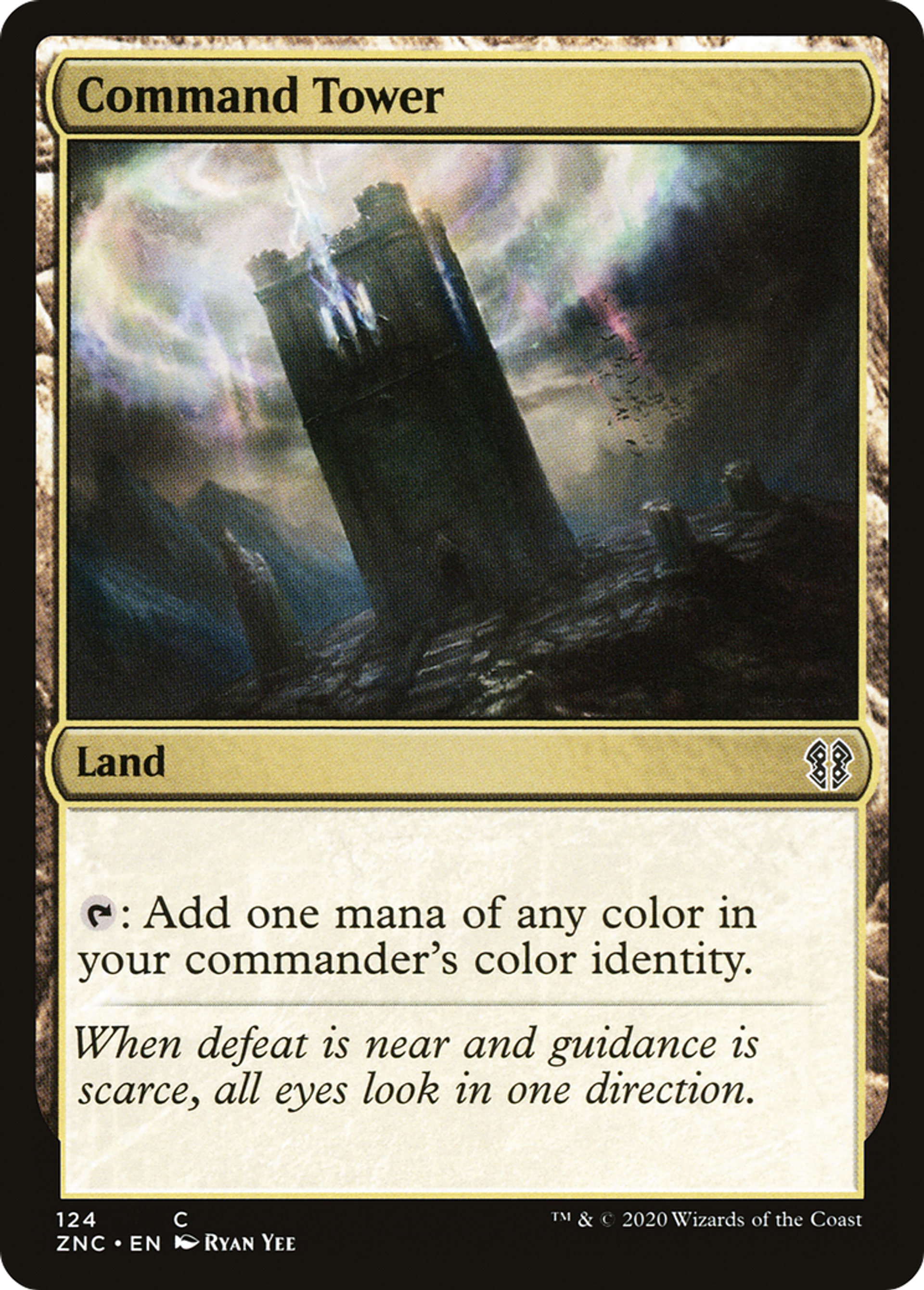 Command Tower — Zendikar Rising Commander — Magic: The Gathering
