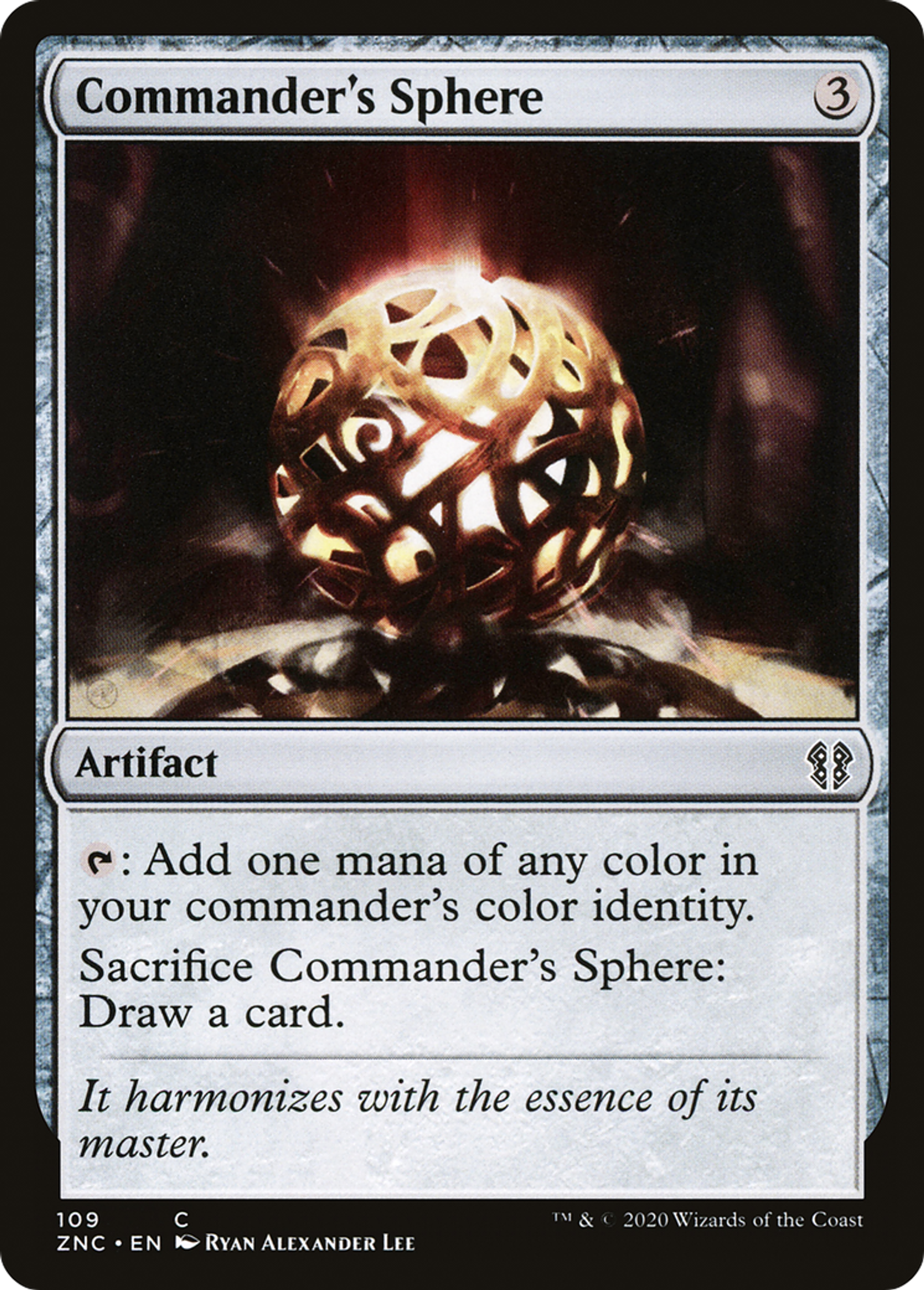 Commander's Sphere — Zendikar Rising Commander — Magic: The Gathering
