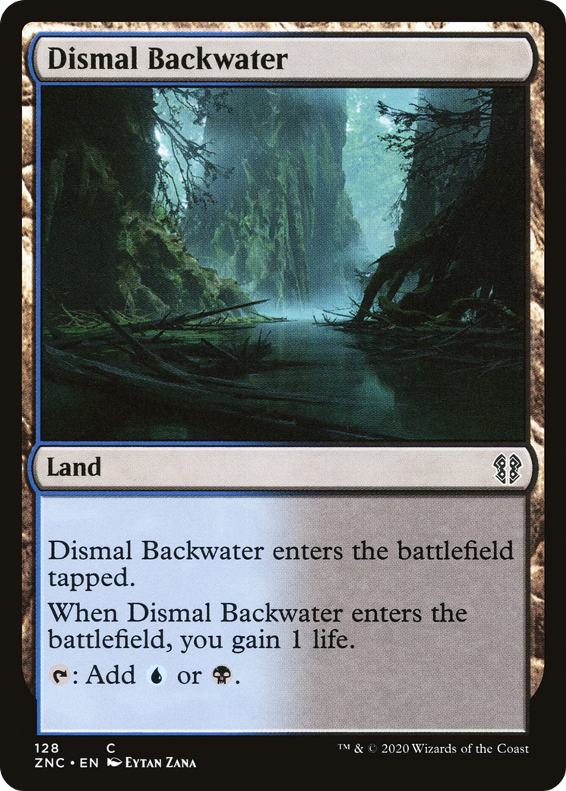 Dismal Backwater — Zendikar Rising Commander — Magic: The Gathering