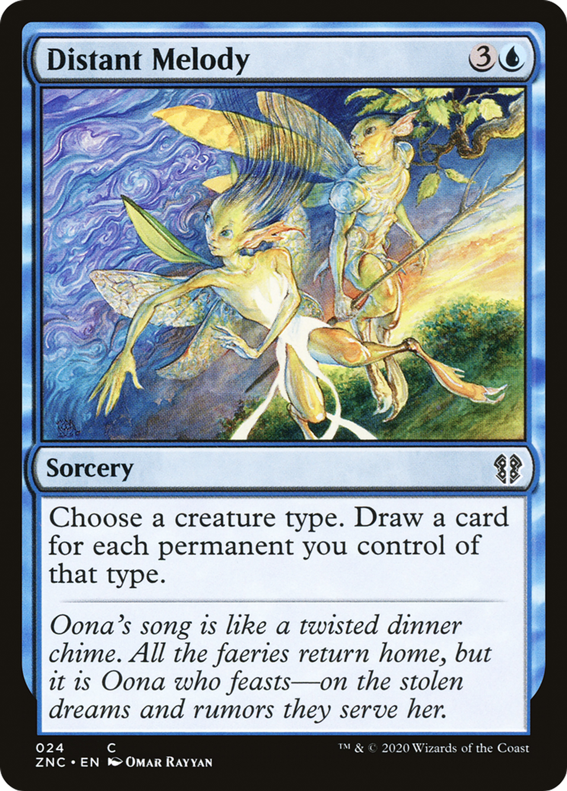 Mélodie lointaine — Zendikar Rising Commander — Magic: The Gathering