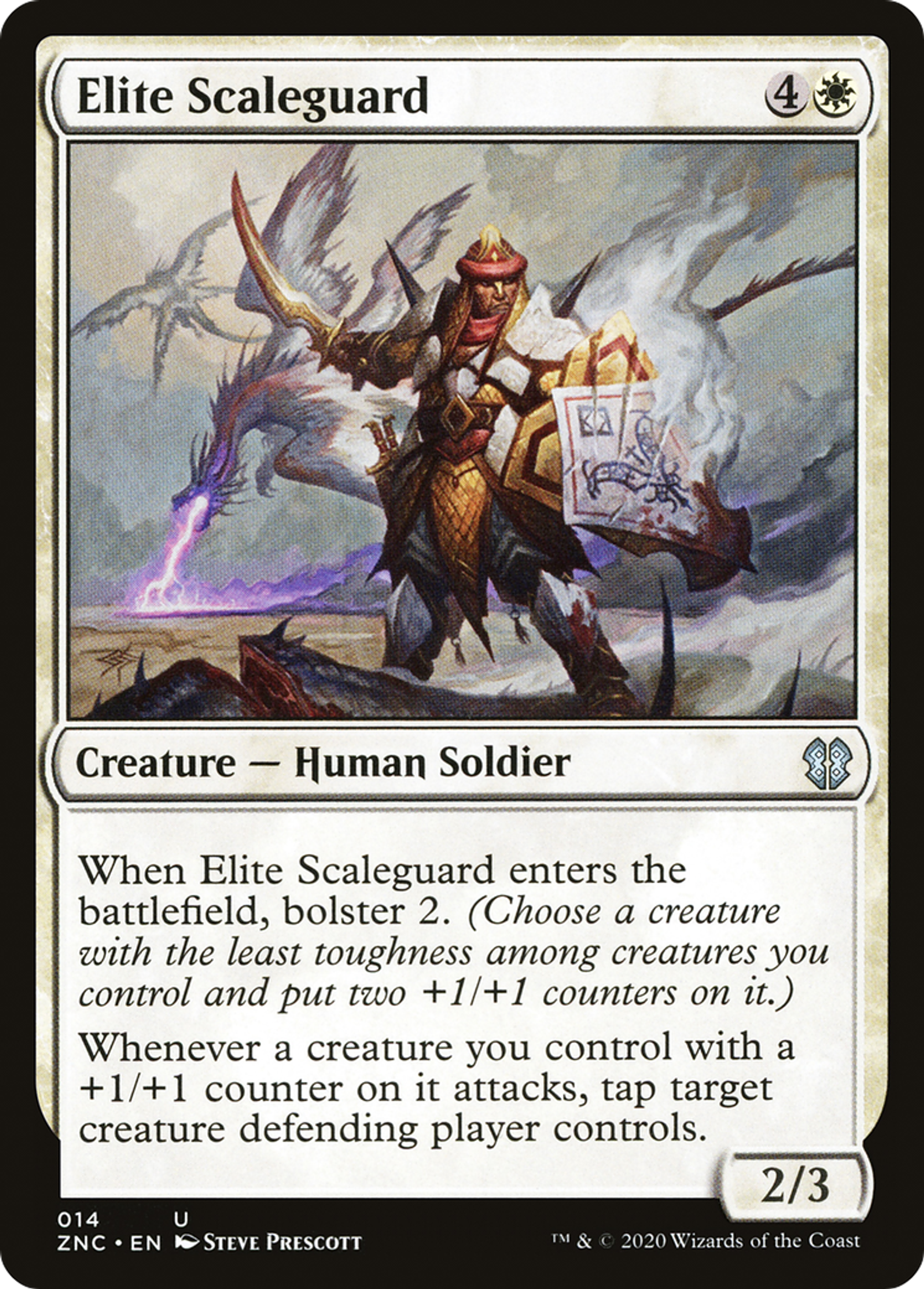 Elite Scaleguard — Zendikar Rising Commander — Magic: The Gathering