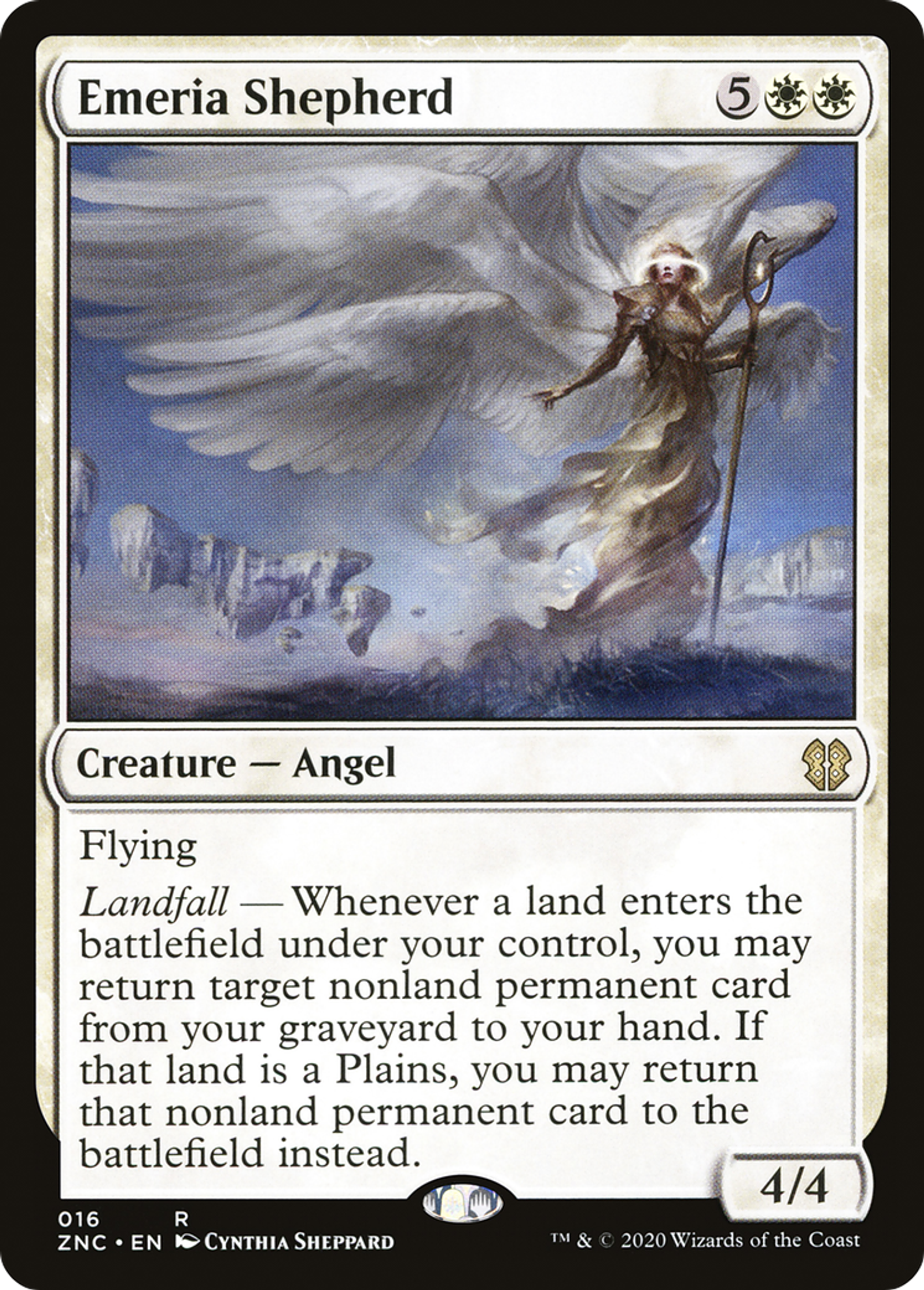 Emeria Shepherd — Zendikar Rising Commander — Magic: The Gathering
