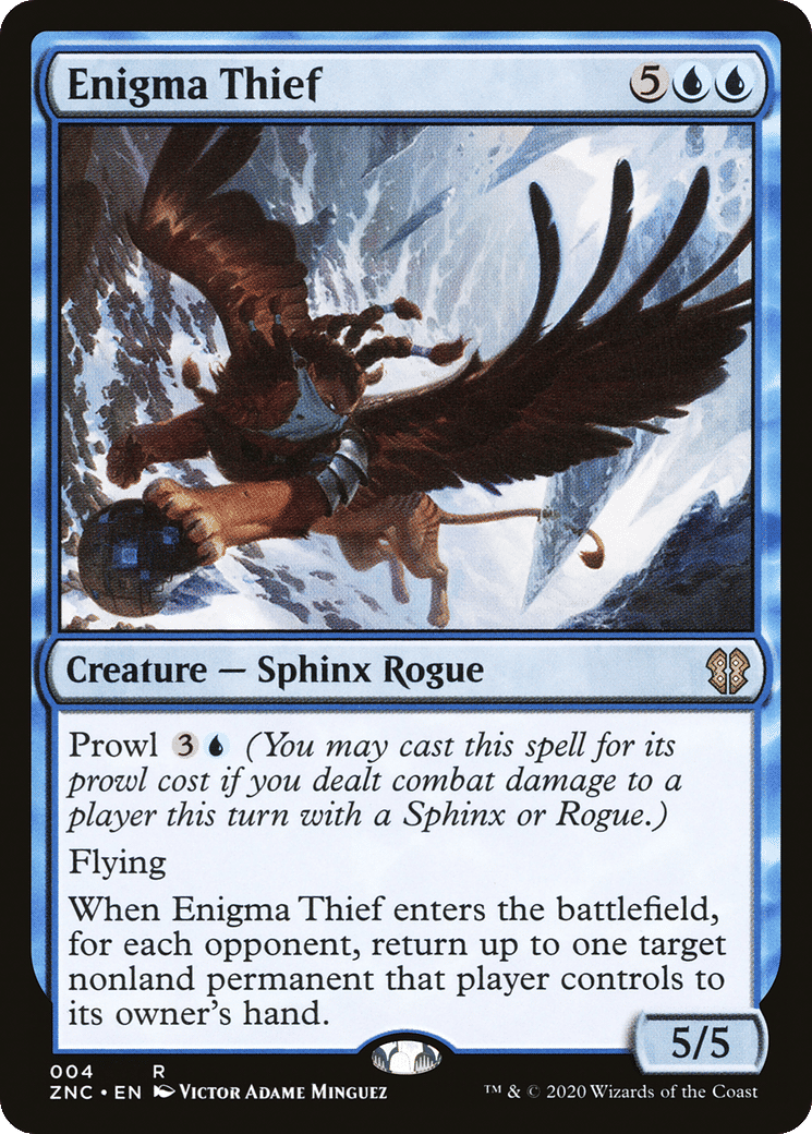 Enigma Thief — Zendikar Rising Commander — Magic: The Gathering